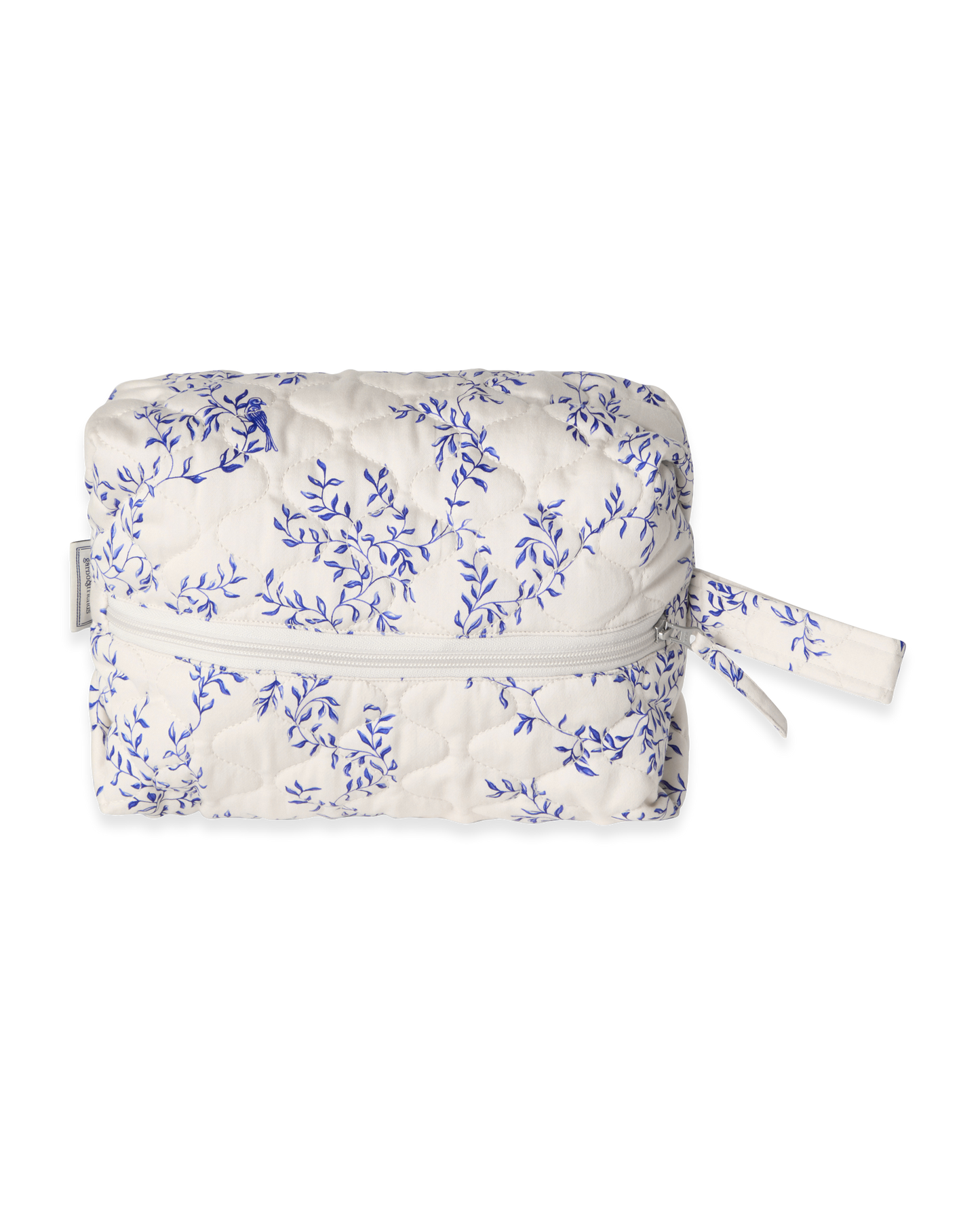 Satin Quilted Toiletry Bag Small
