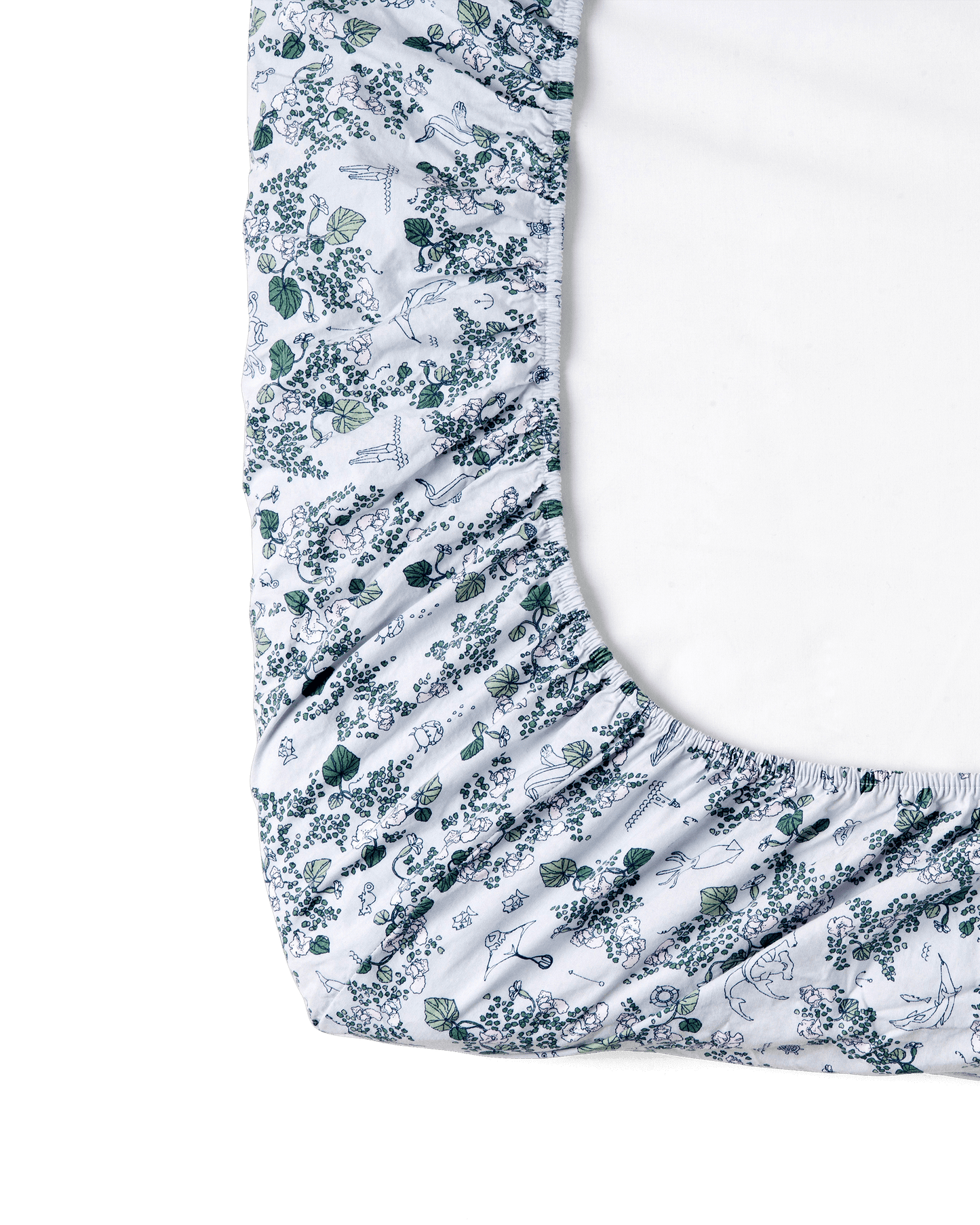 Percale Fitted Sheet Junior