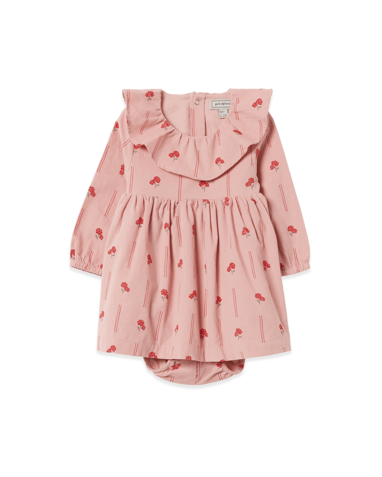 Micro Corduroy Romper Dress Baby