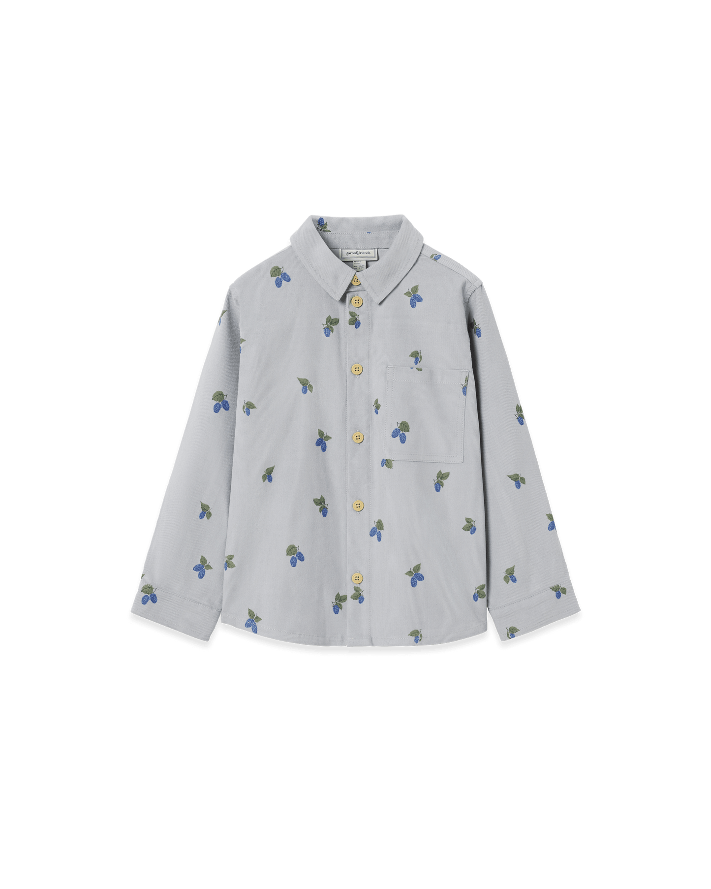 Micro Corduroy Long Sleeve Shirt