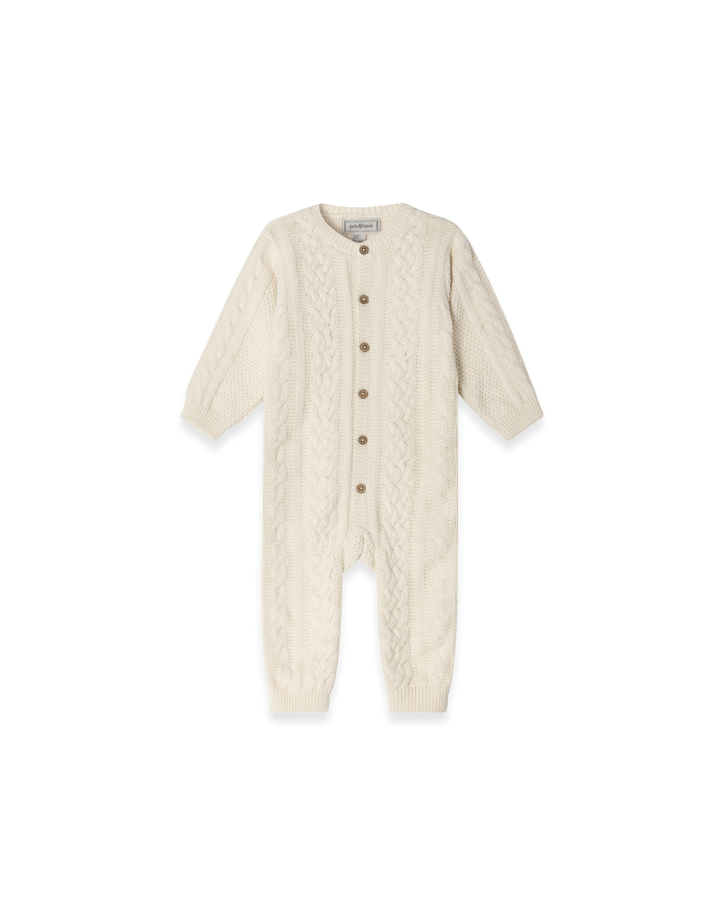 Knitted Cable Onesie