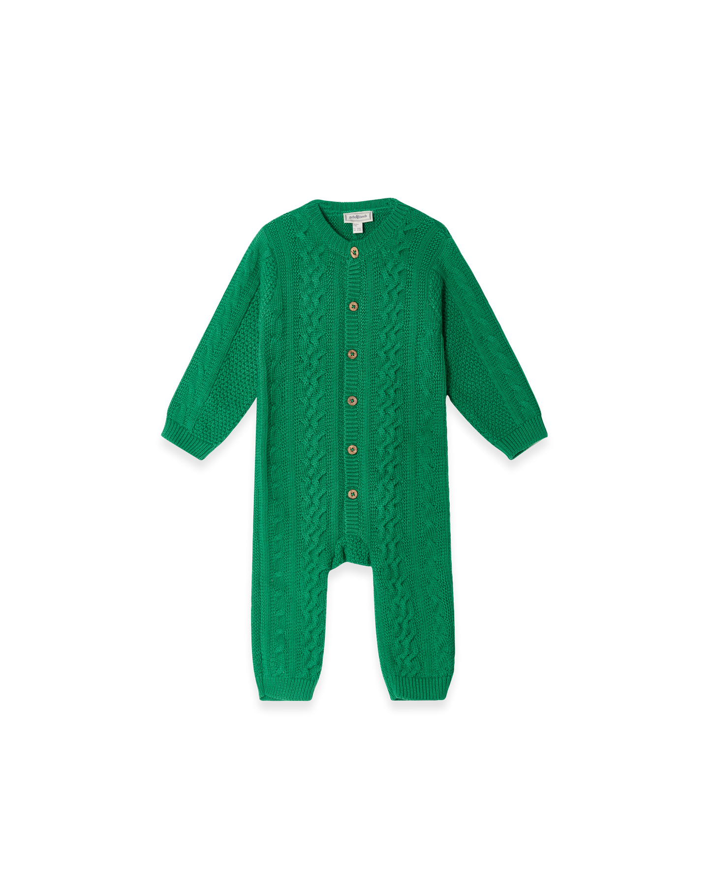 Knitted Cable Onesie