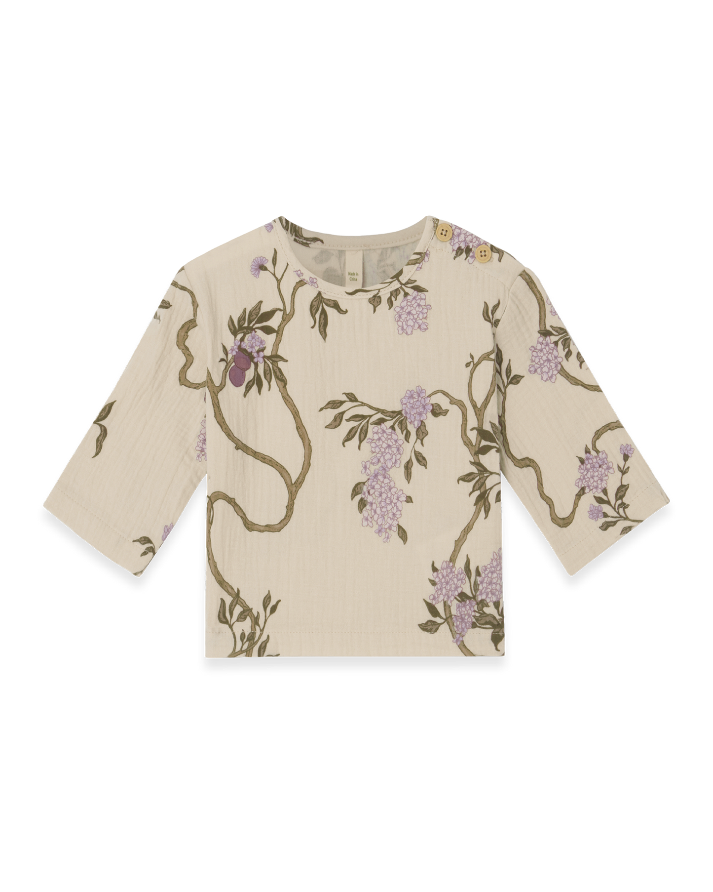 Muslin LS Baby Top