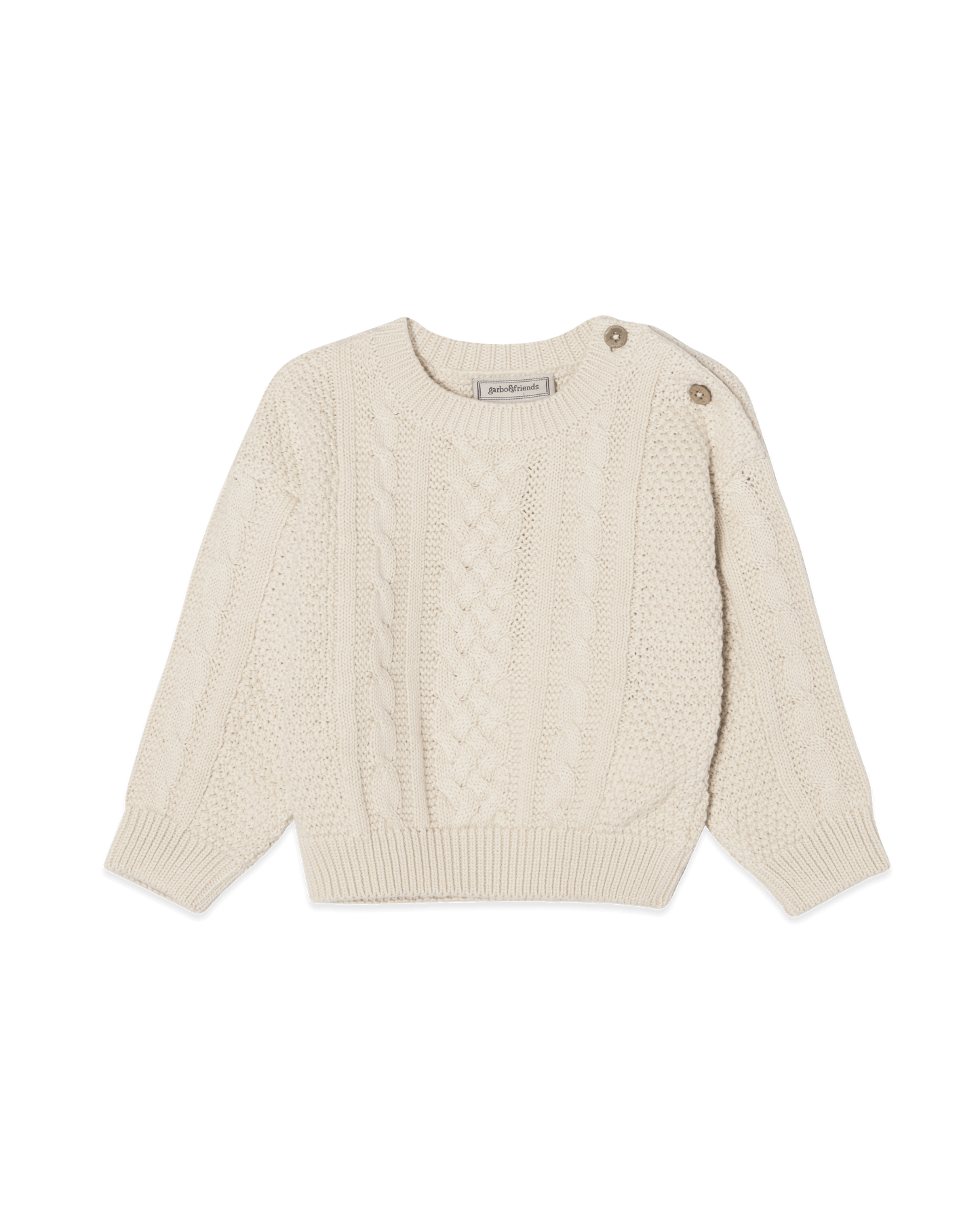 Knitted Cable Sweatshirt