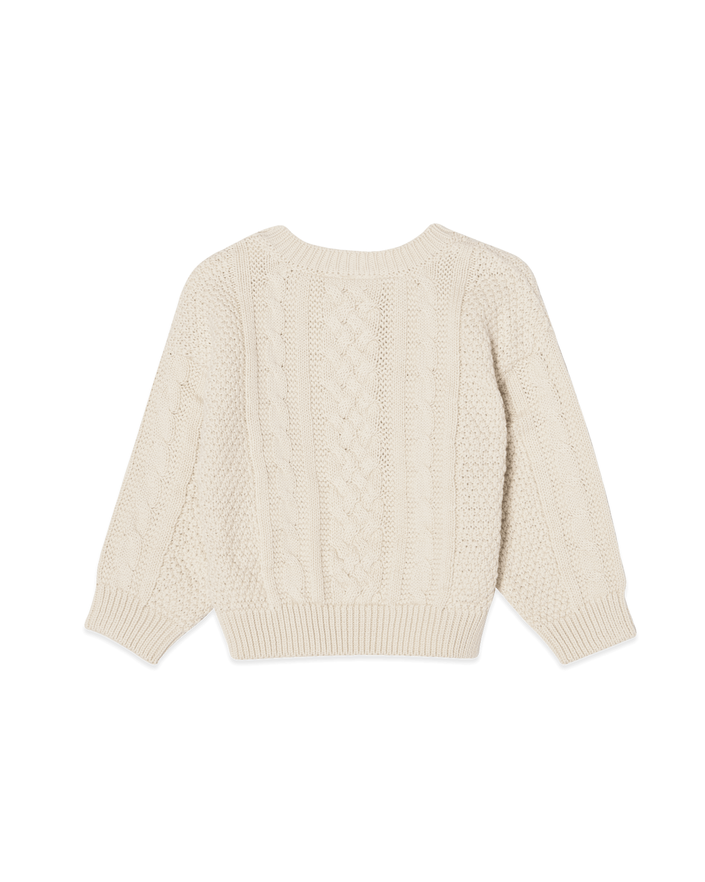 Knitted Cable Sweatshirt