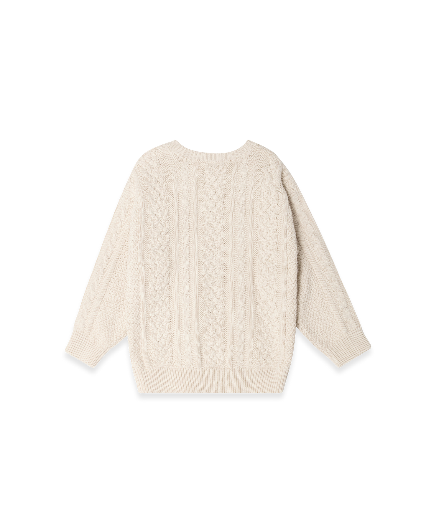 Knitted Cable Sweatshirt