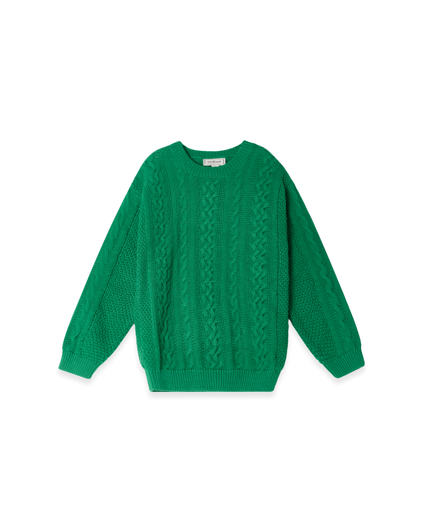 Knitted Cable Sweatshirt