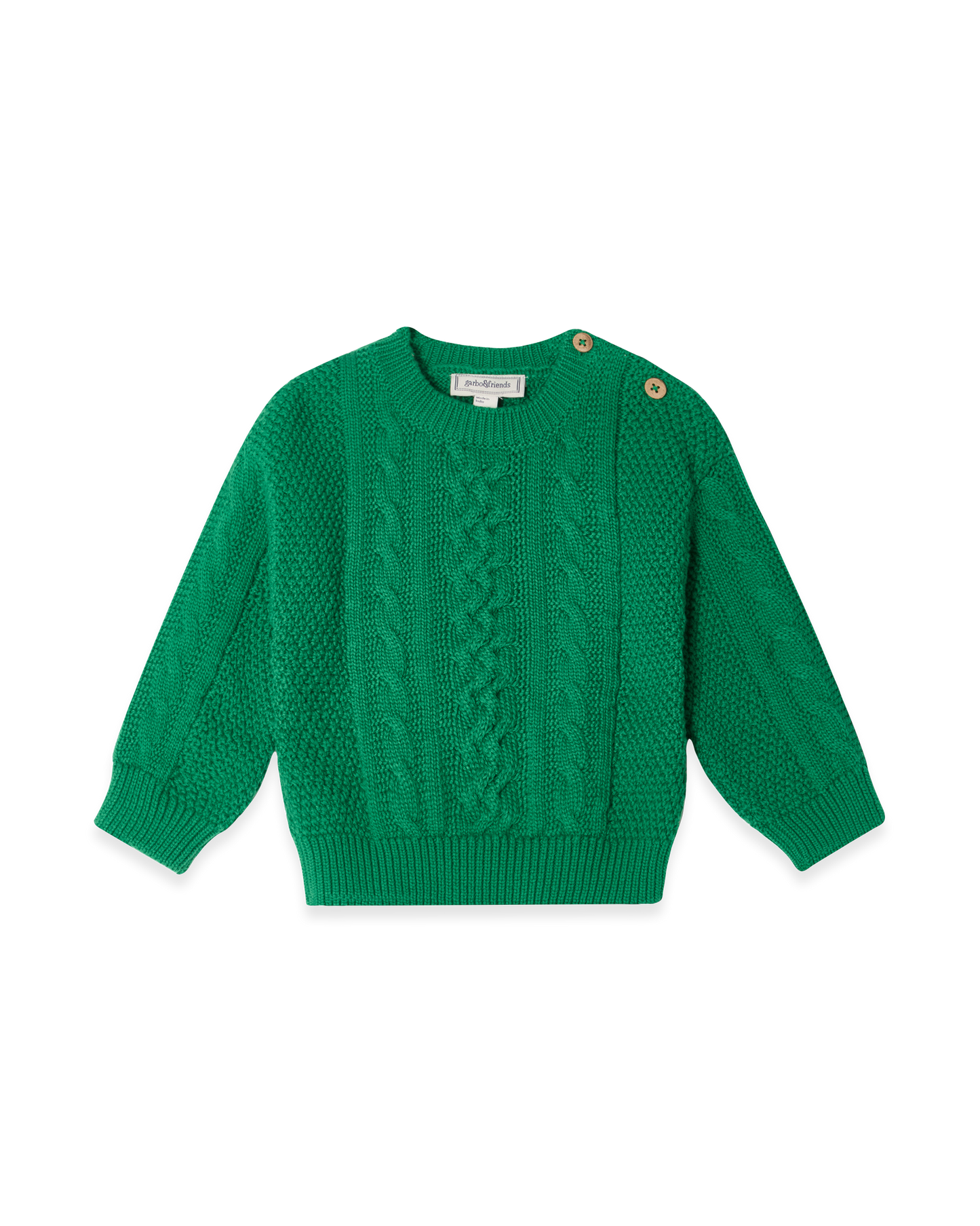 Knitted Cable Sweatshirt