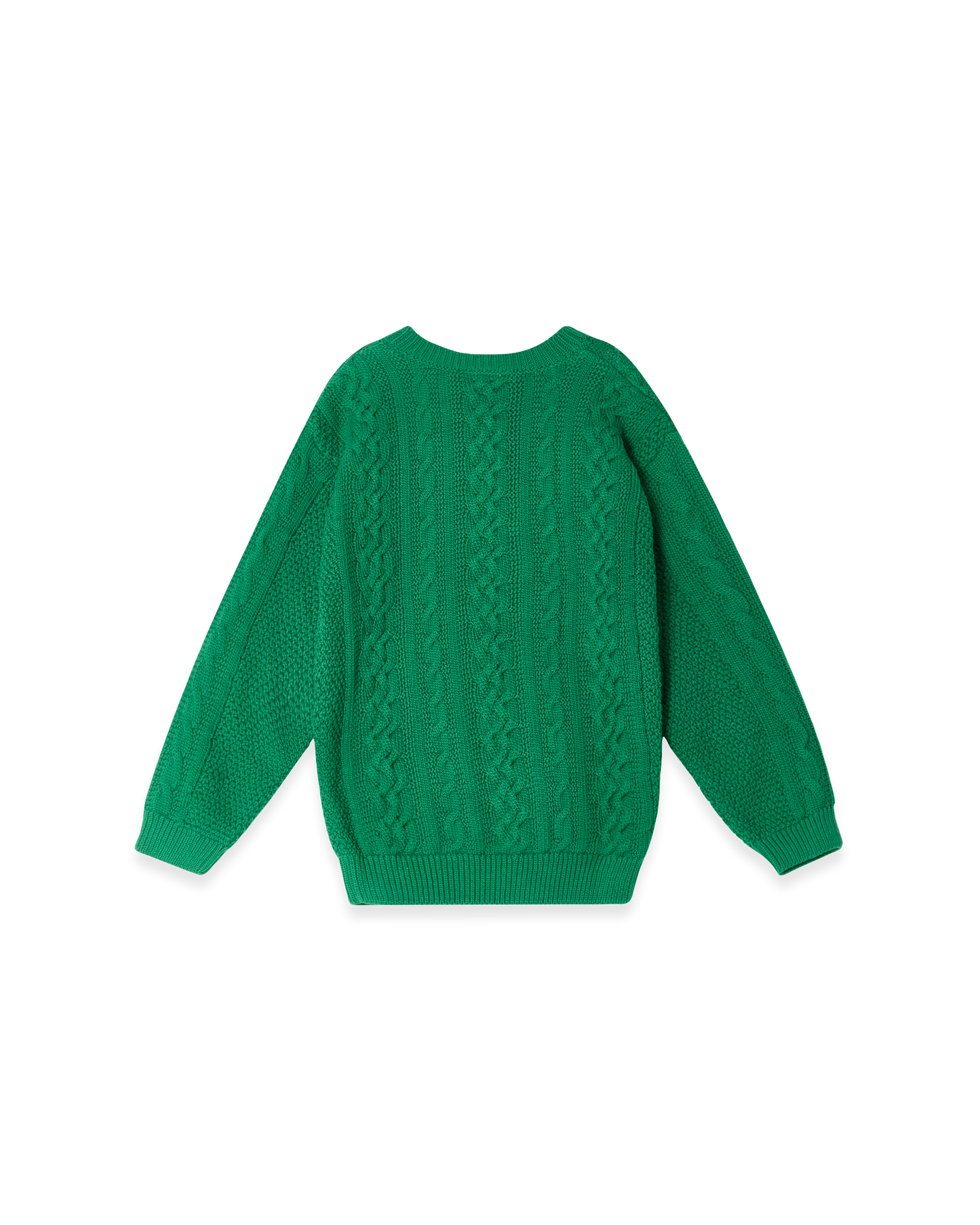 Knitted Cable Sweatshirt