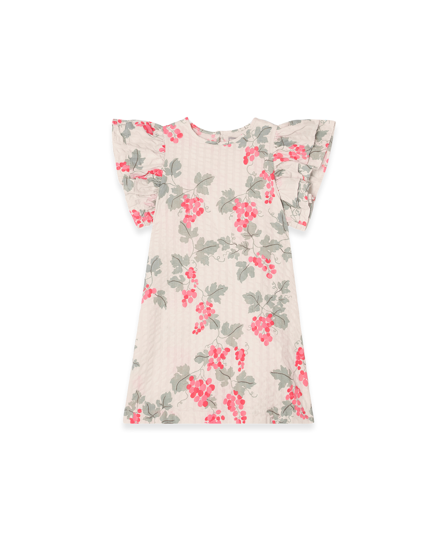 Seersucker Frill Dress