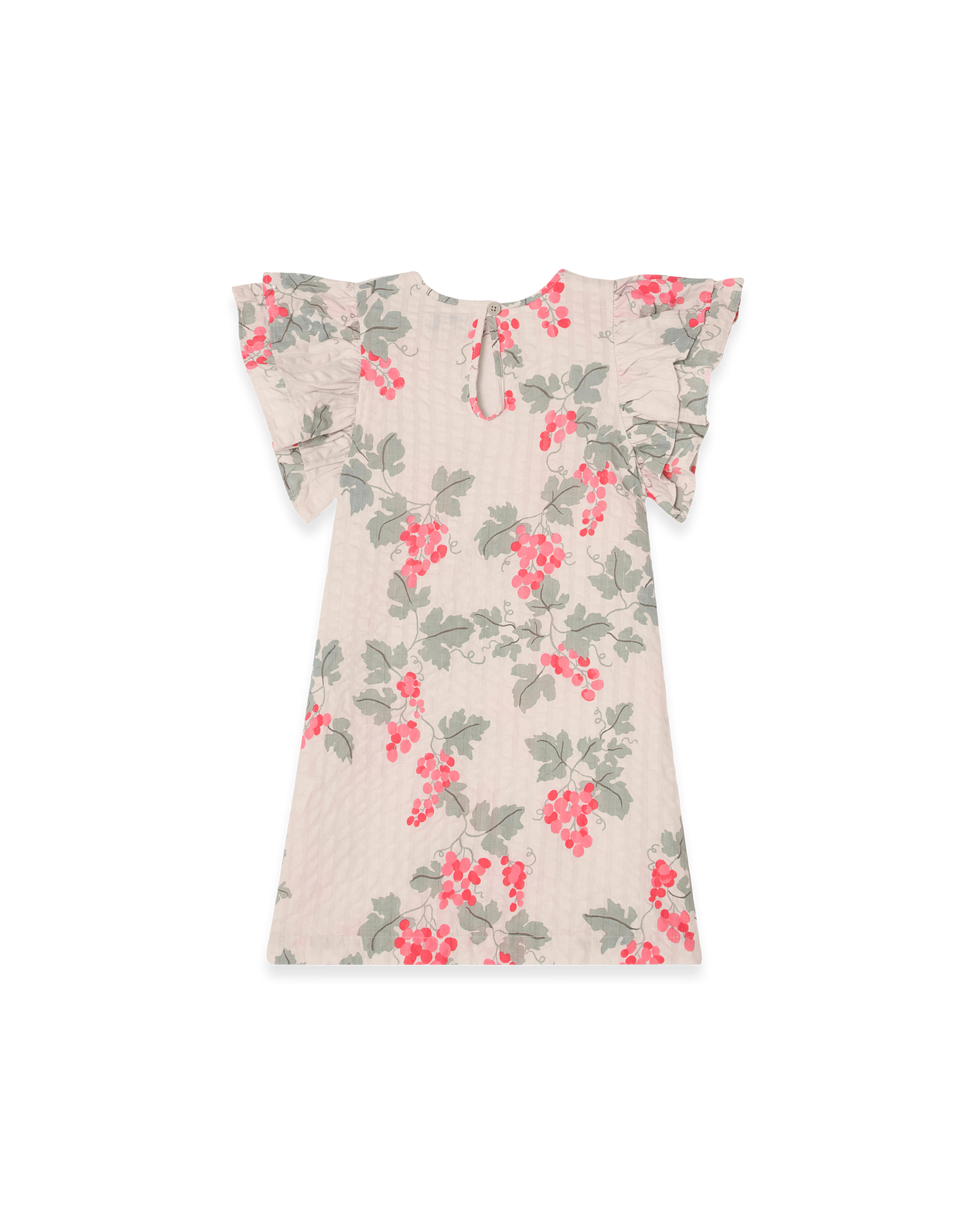 Seersucker Frill Dress