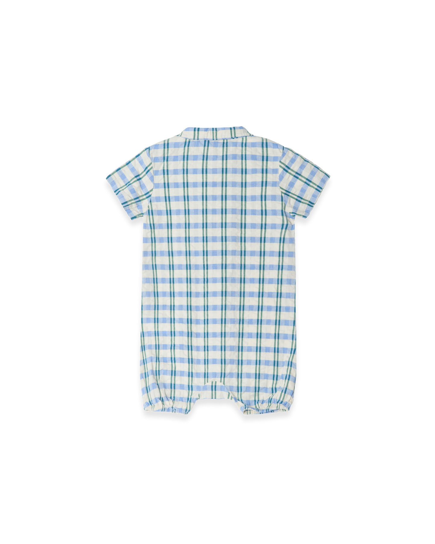 Seersucker Shirt Onesie