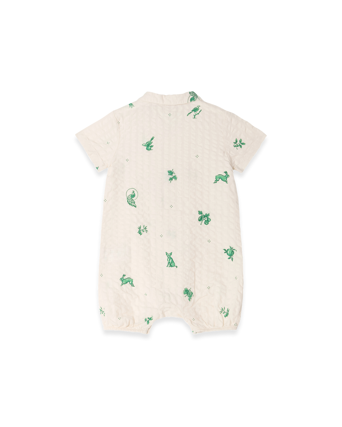 Seersucker Shirt Onesie