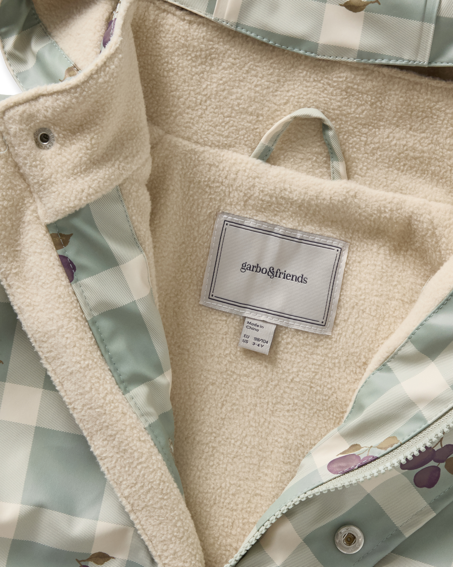 Lined Rain Jacket