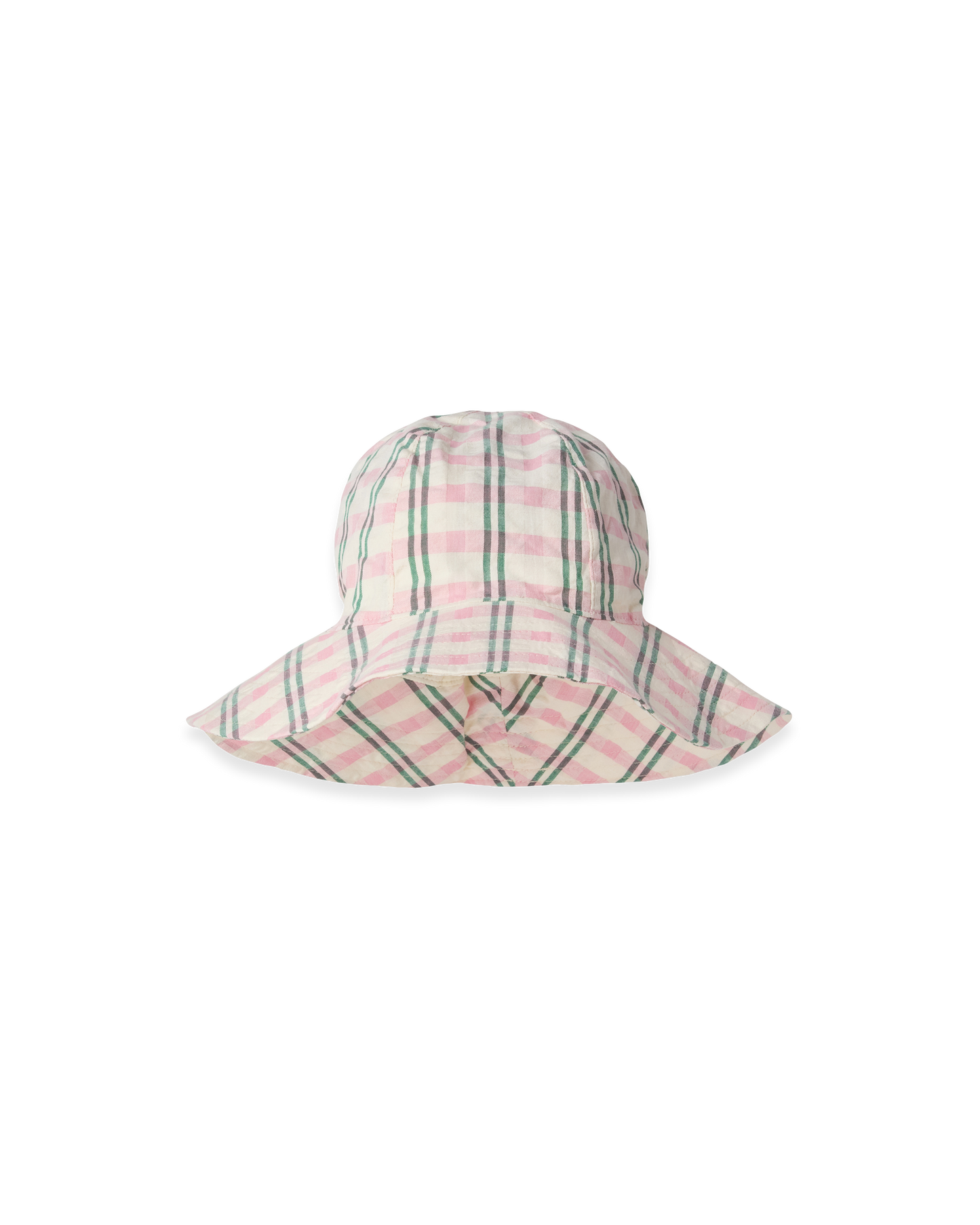 Seersucker Sun Hat