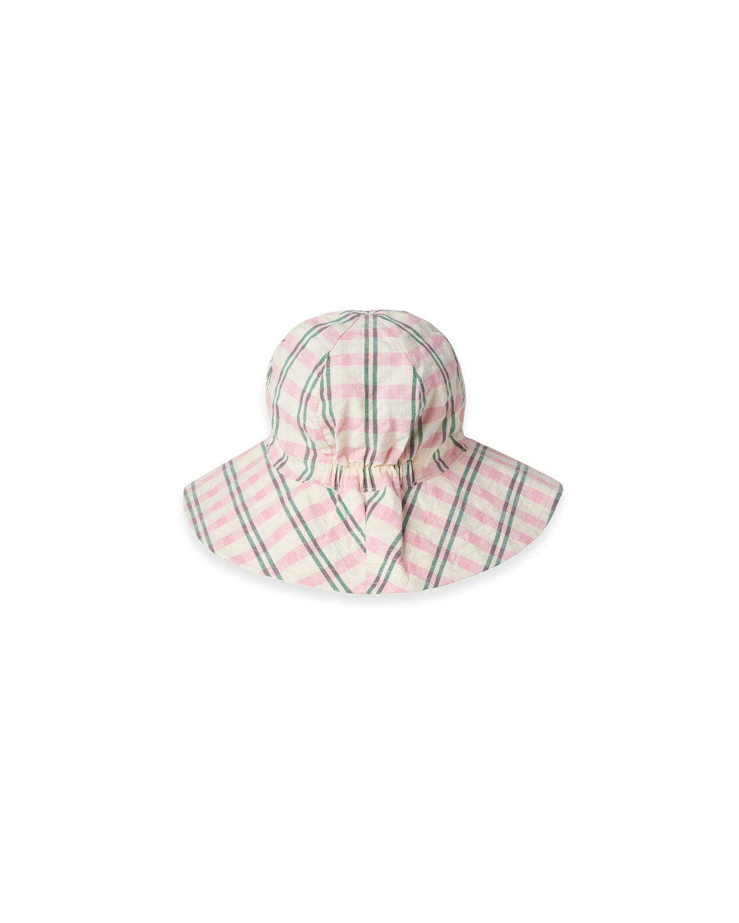 Seersucker Sun Hat
