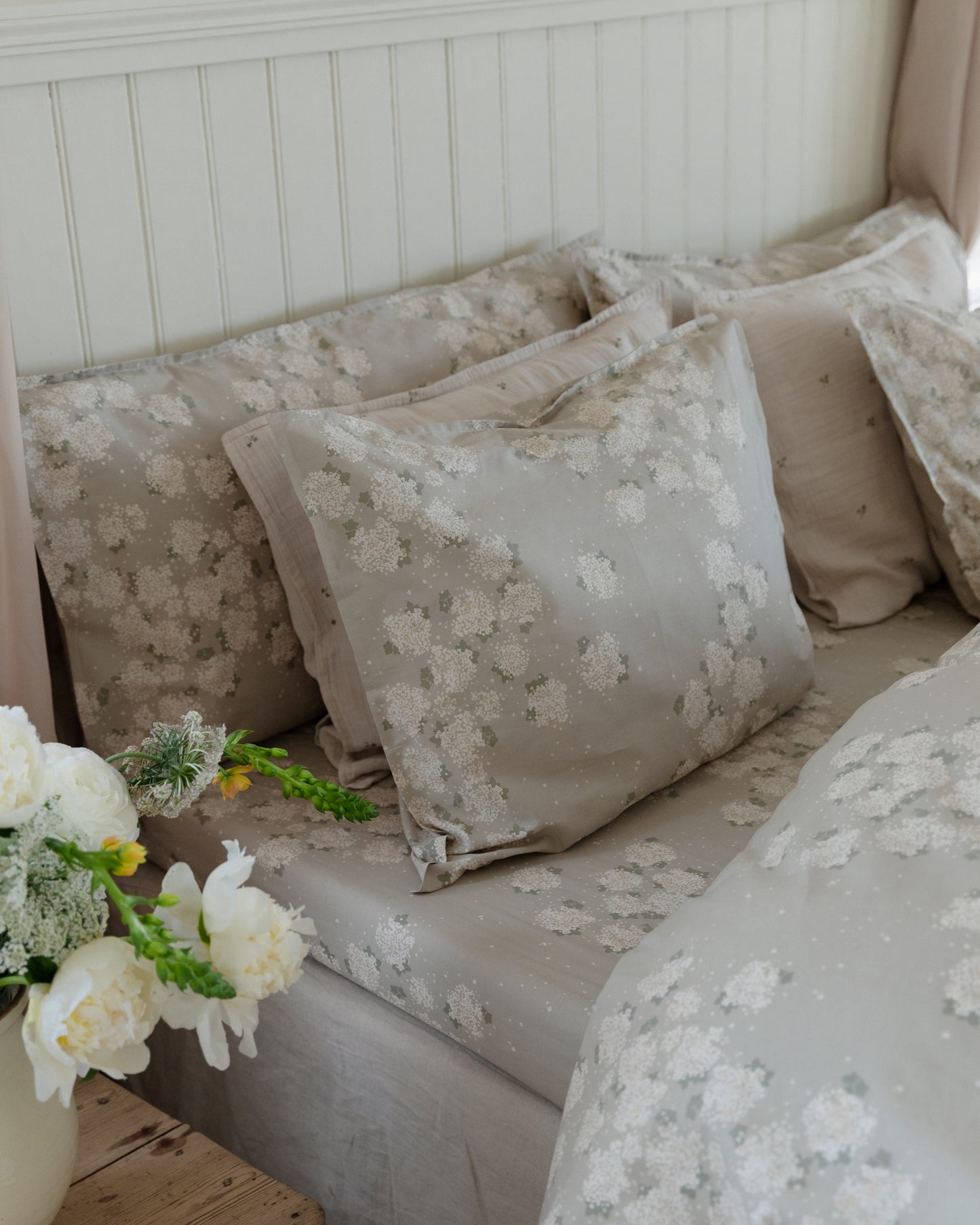 Percale Fitted Sheet Double