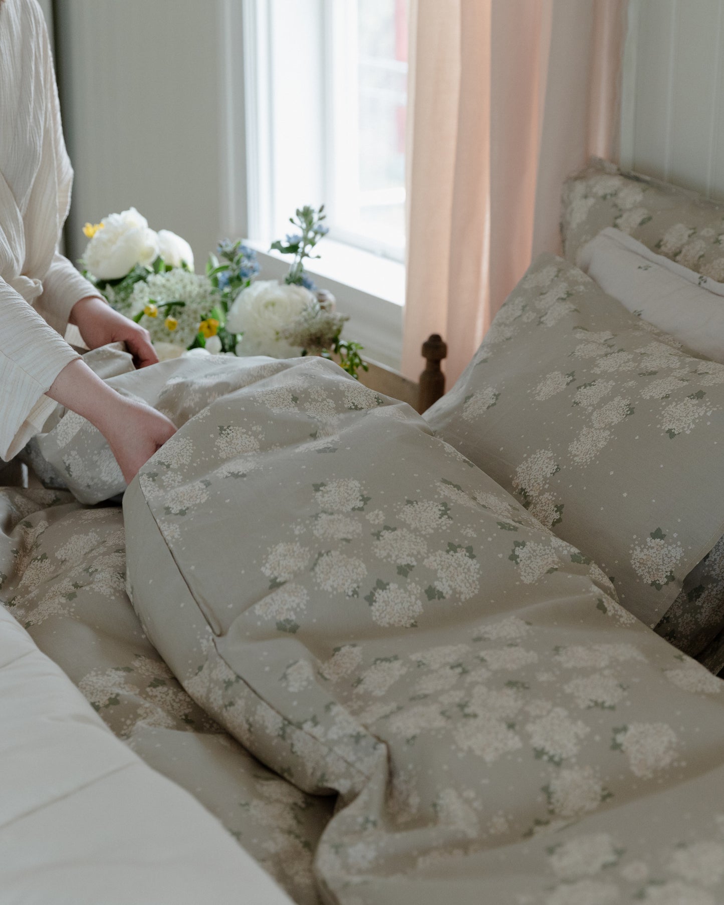 Percale Bed Set Single
