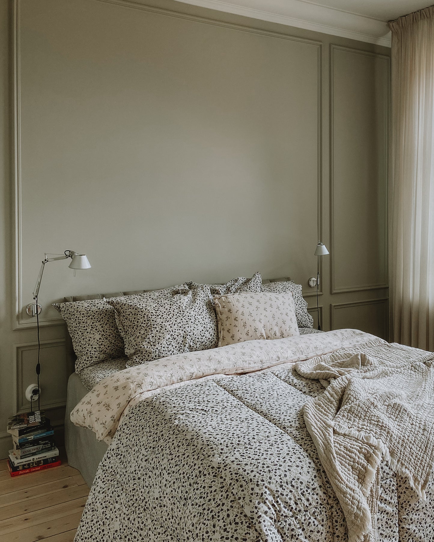 Percale Fitted Sheet Double