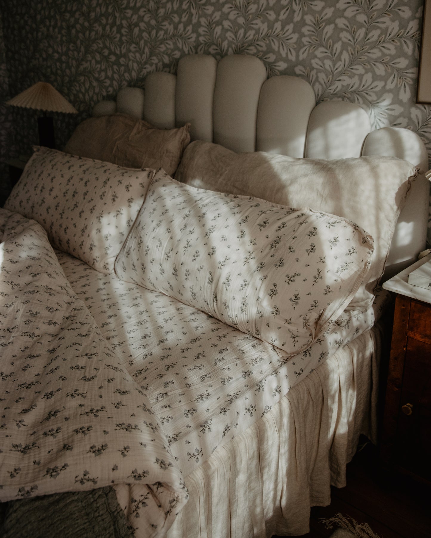 Muslin Fitted Sheet Single