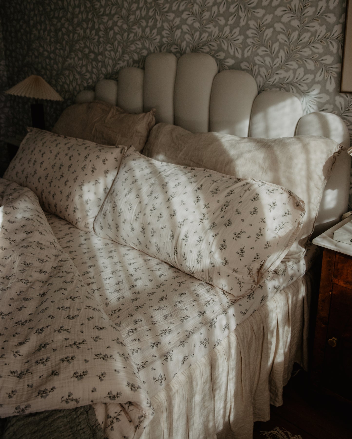 Muslin Fitted Sheet Double