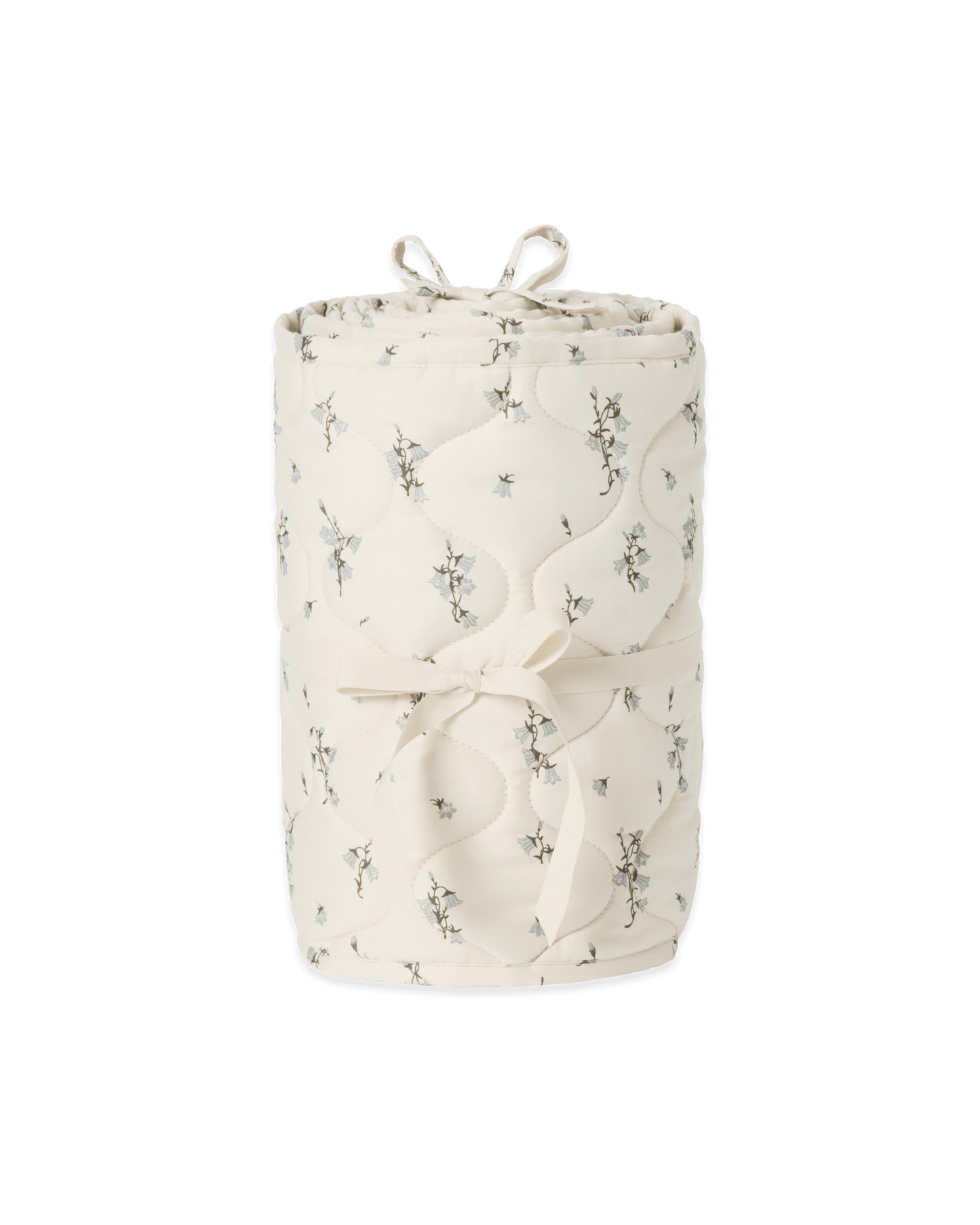 Satin Quilted Crib Bumper