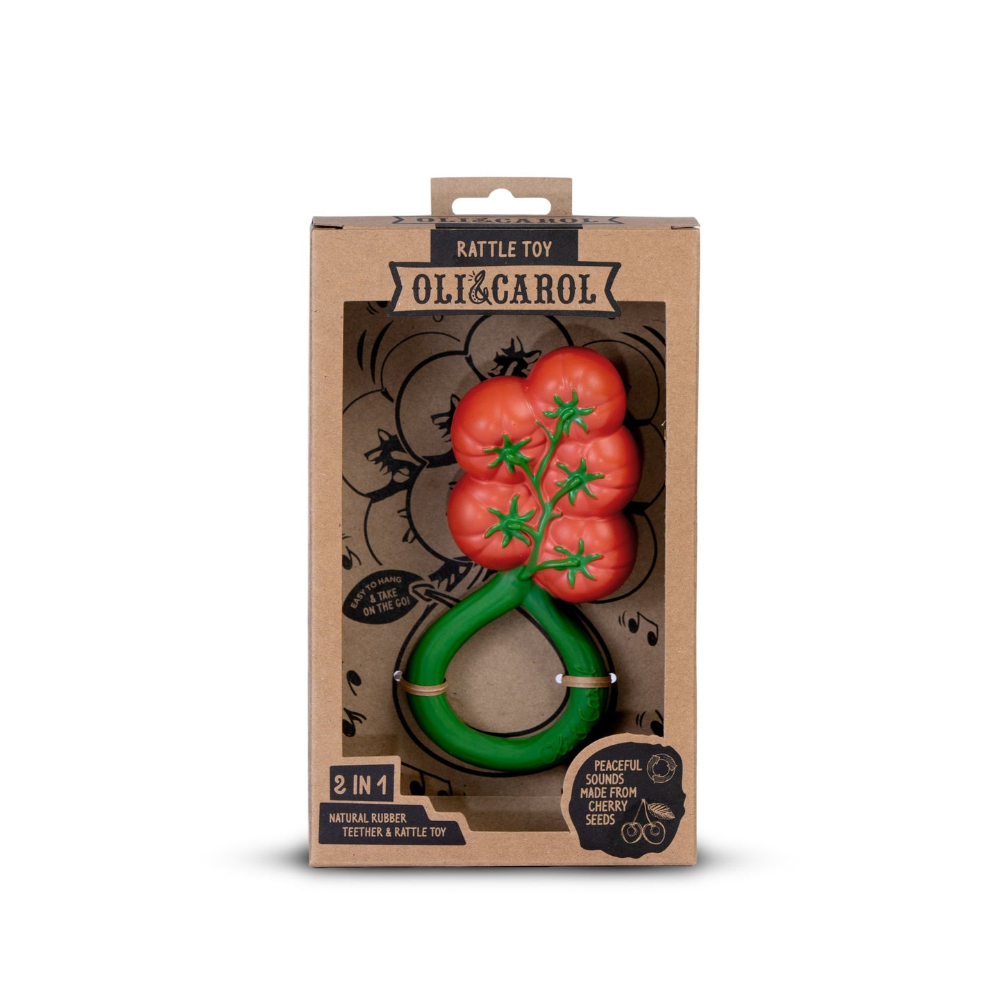 Tomato Rattle Toy