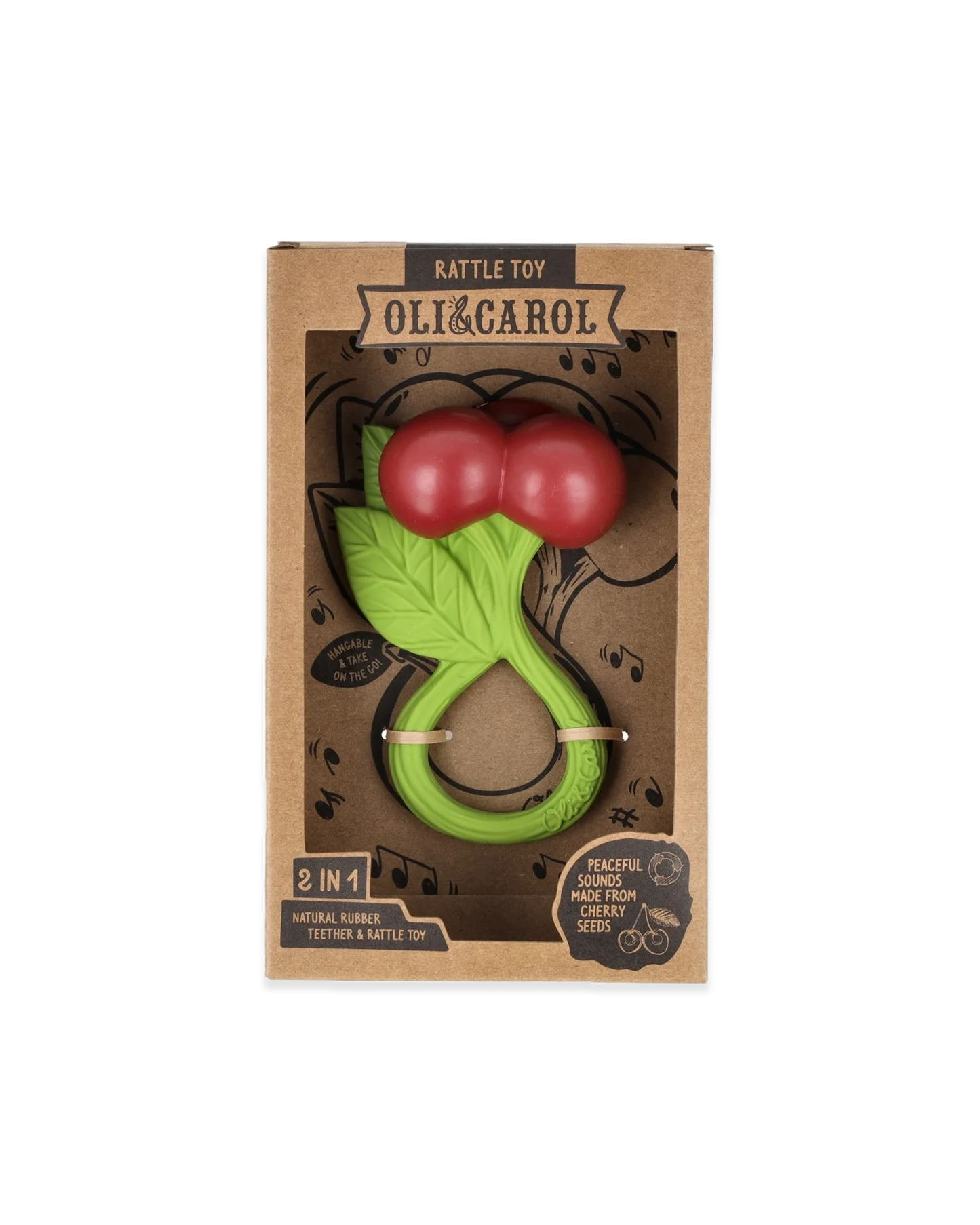 Cherry Rattle Toy
