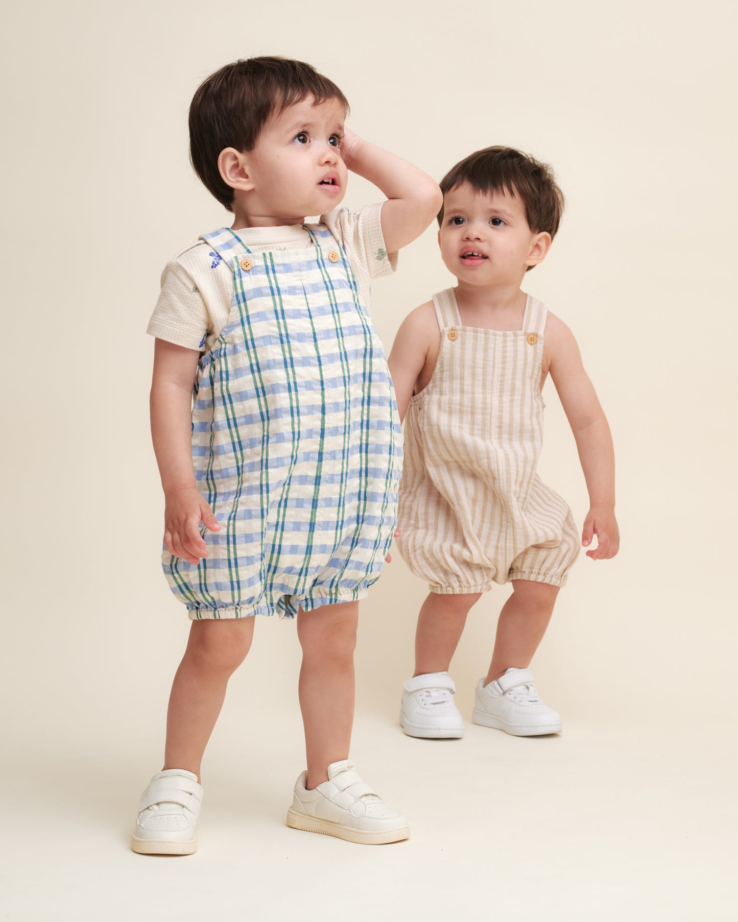 Muslin Dungarees