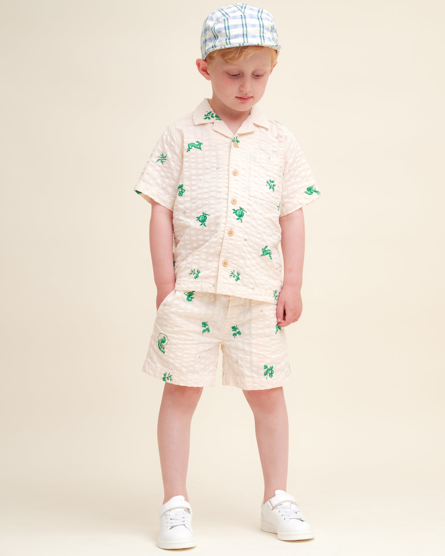 Seersucker Shorts