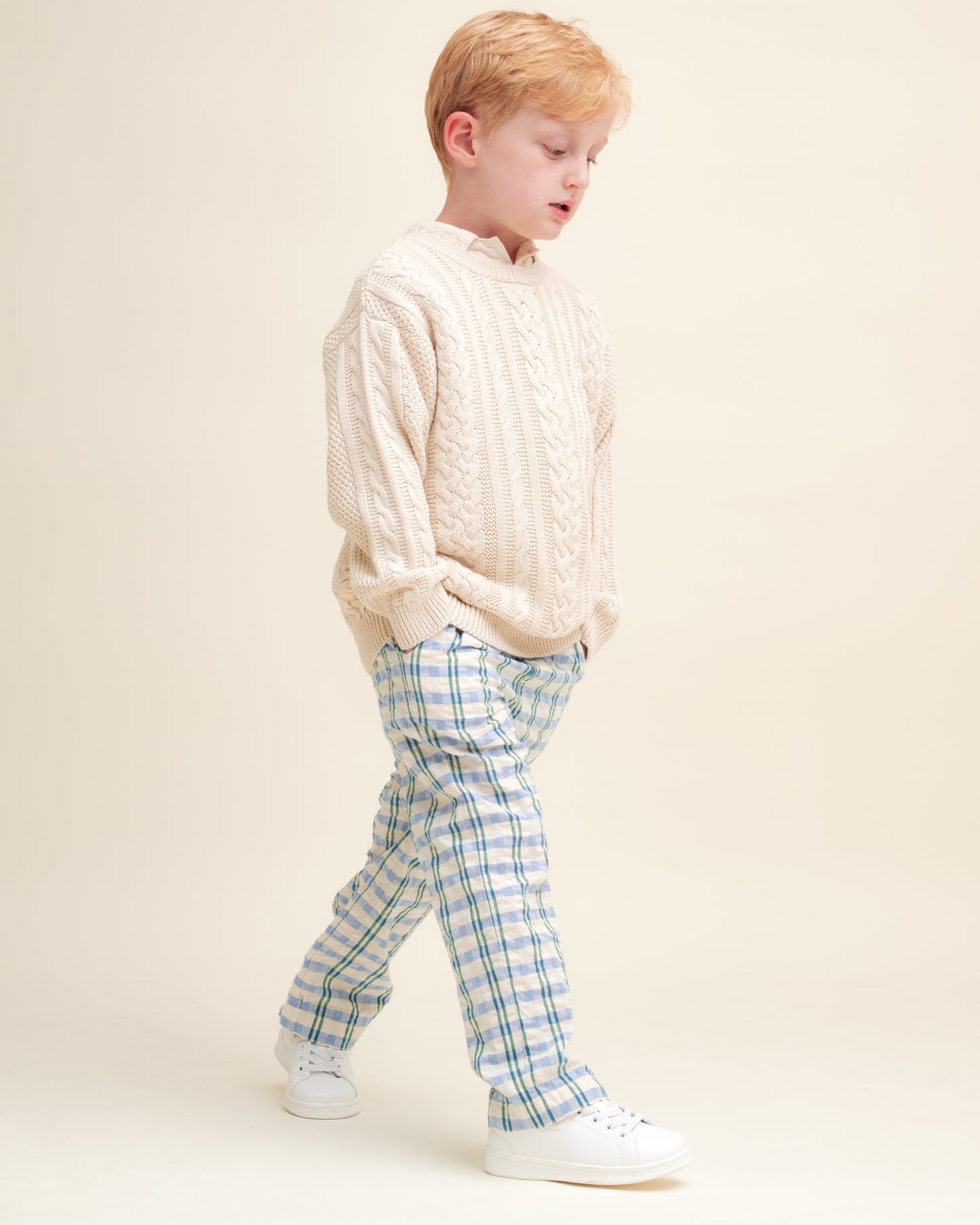 Knitted Cable Sweatshirt