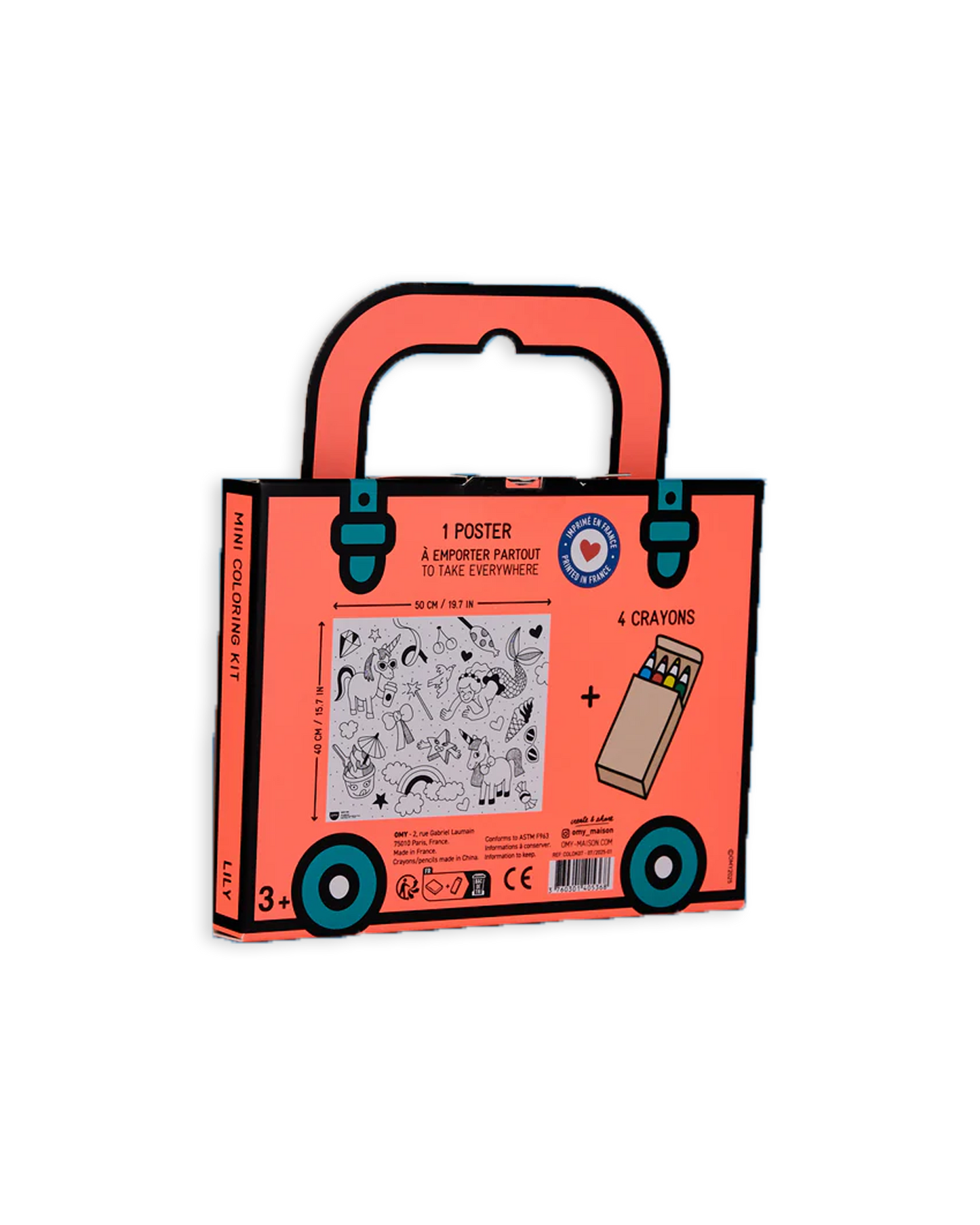 OMY - Mini Coloring Kit - Lily