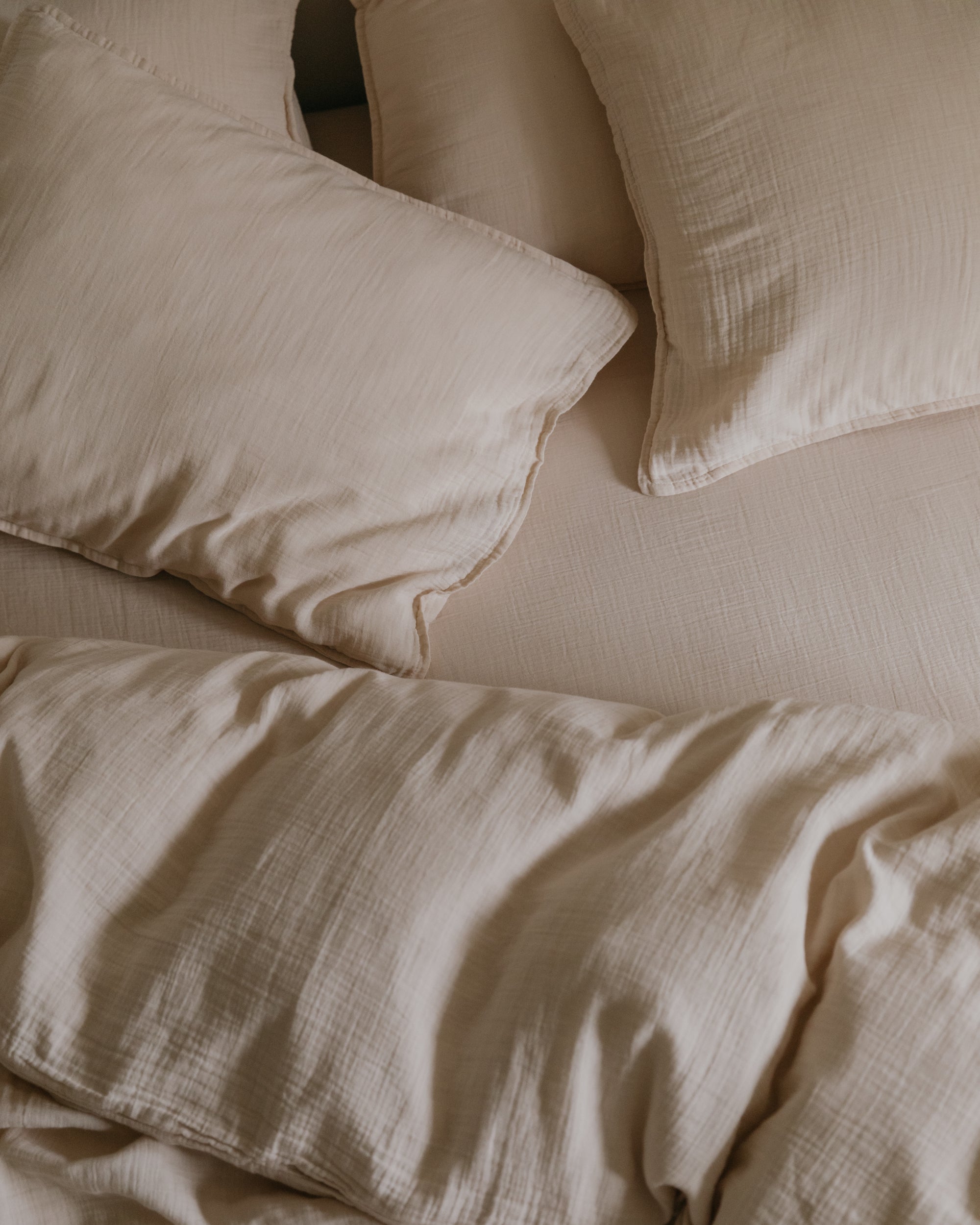  Image of Muslin Bed Set Single