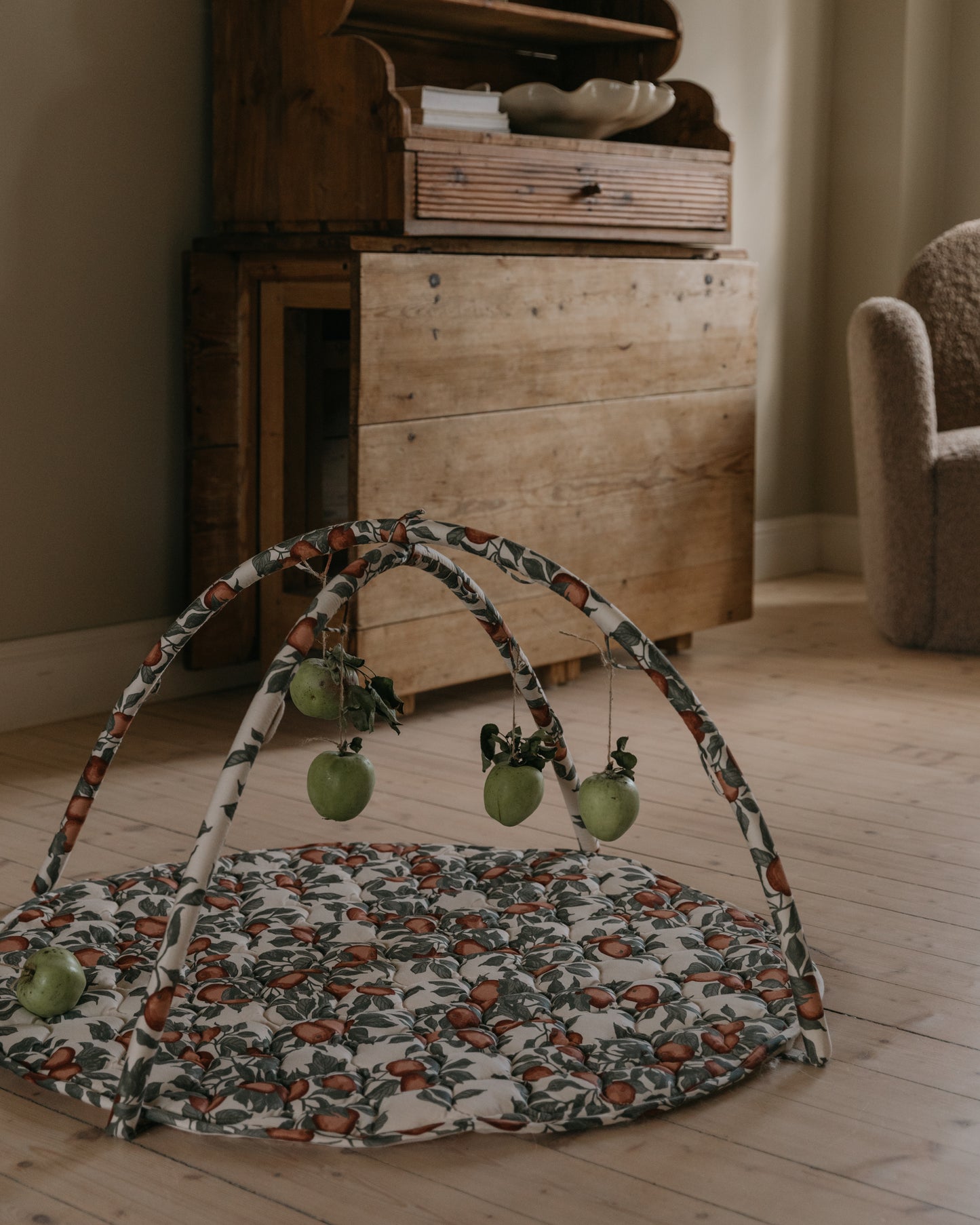 Satin Quilted Activity Playmat