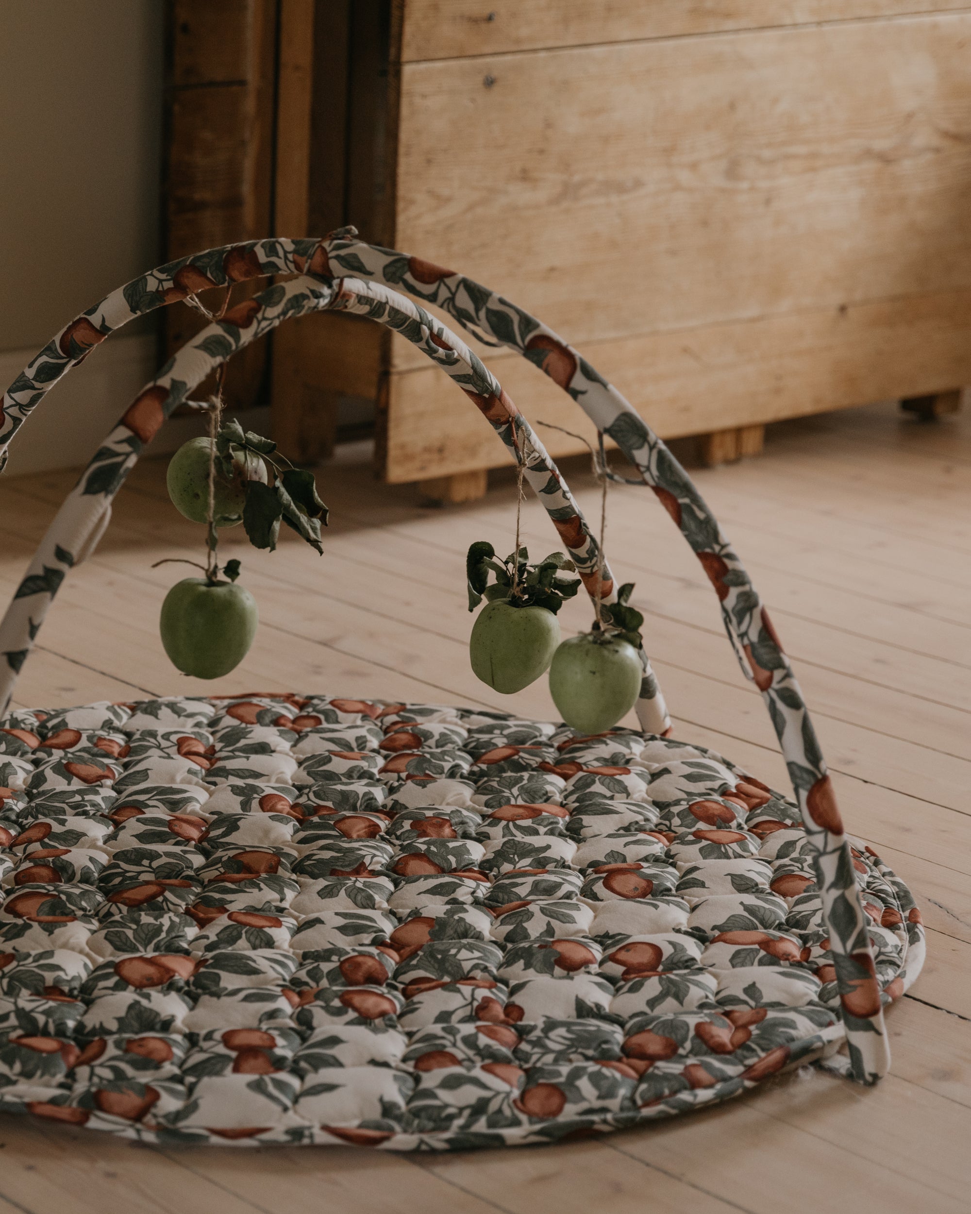 Image of Satin Quilted Activity Playmat