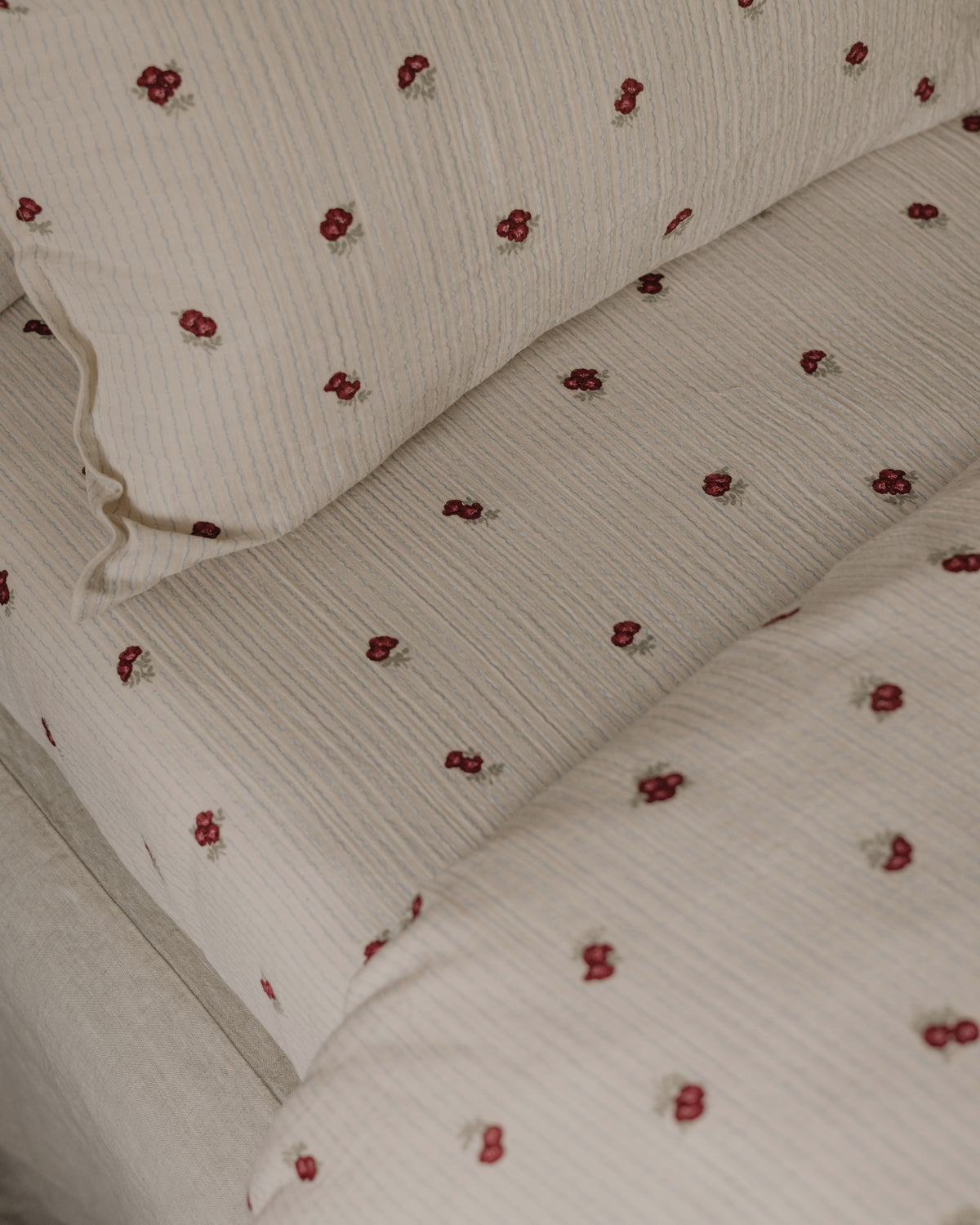 Muslin Fitted Sheet Junior