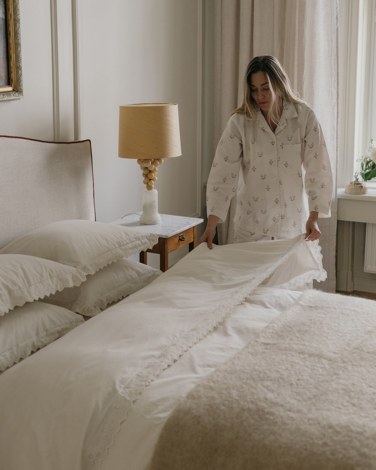French Lace Duvet Cover