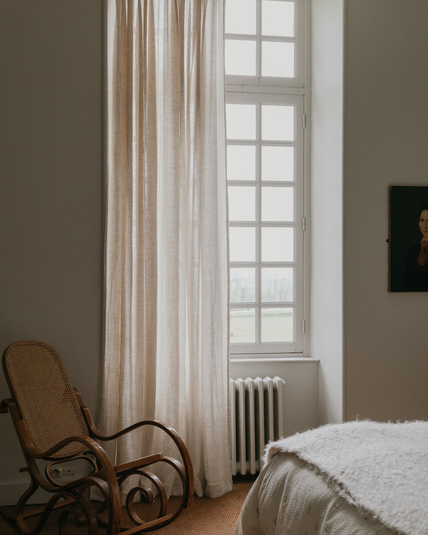 Linen Curtain 2 pcs