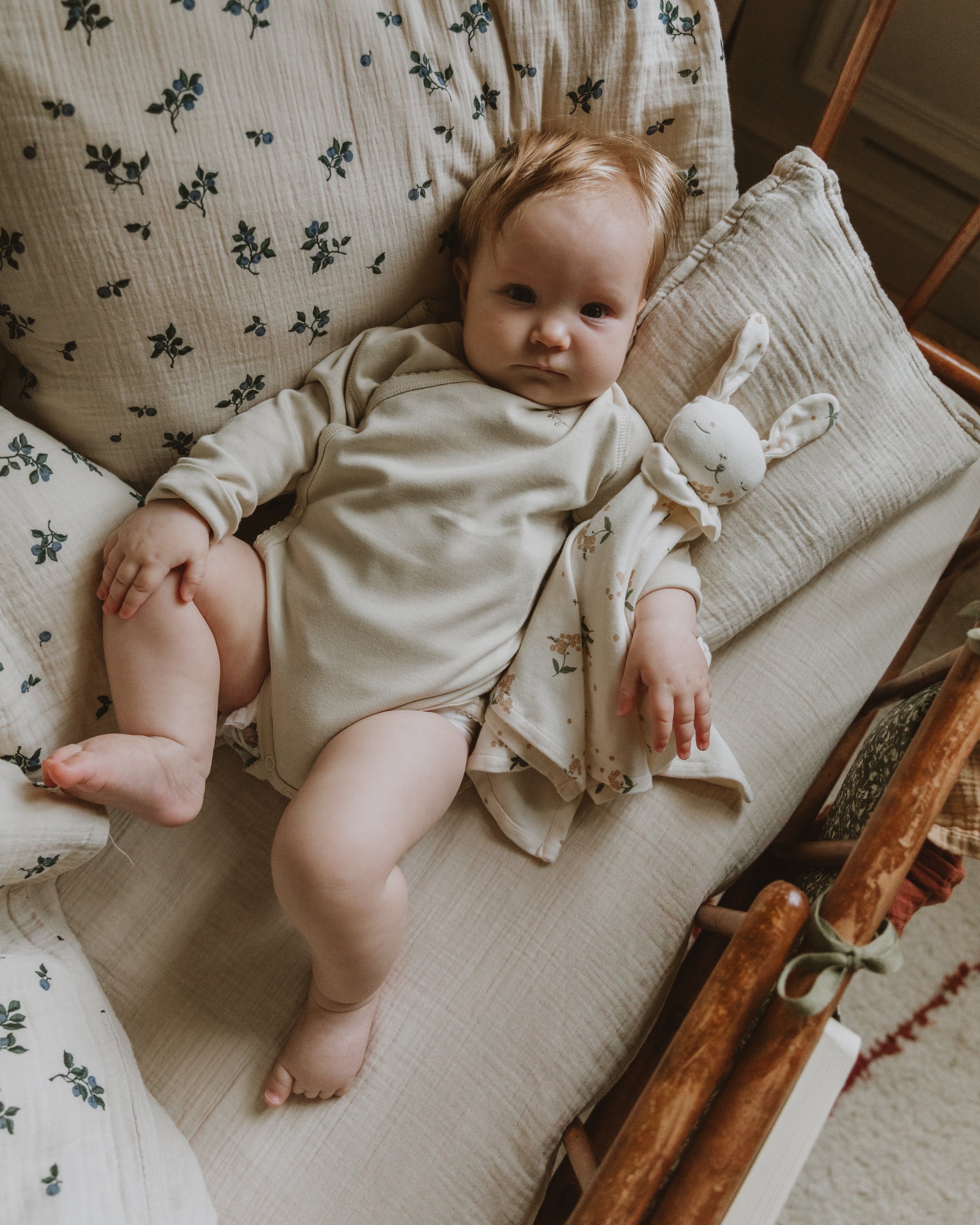  Image of Muslin Fitted Sheet Junior