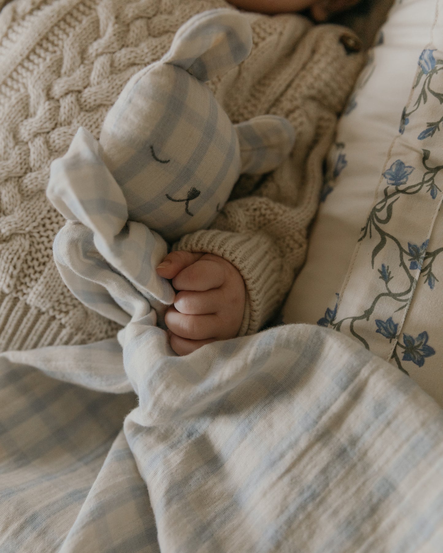 Muslin Bear Cuddle Cloth