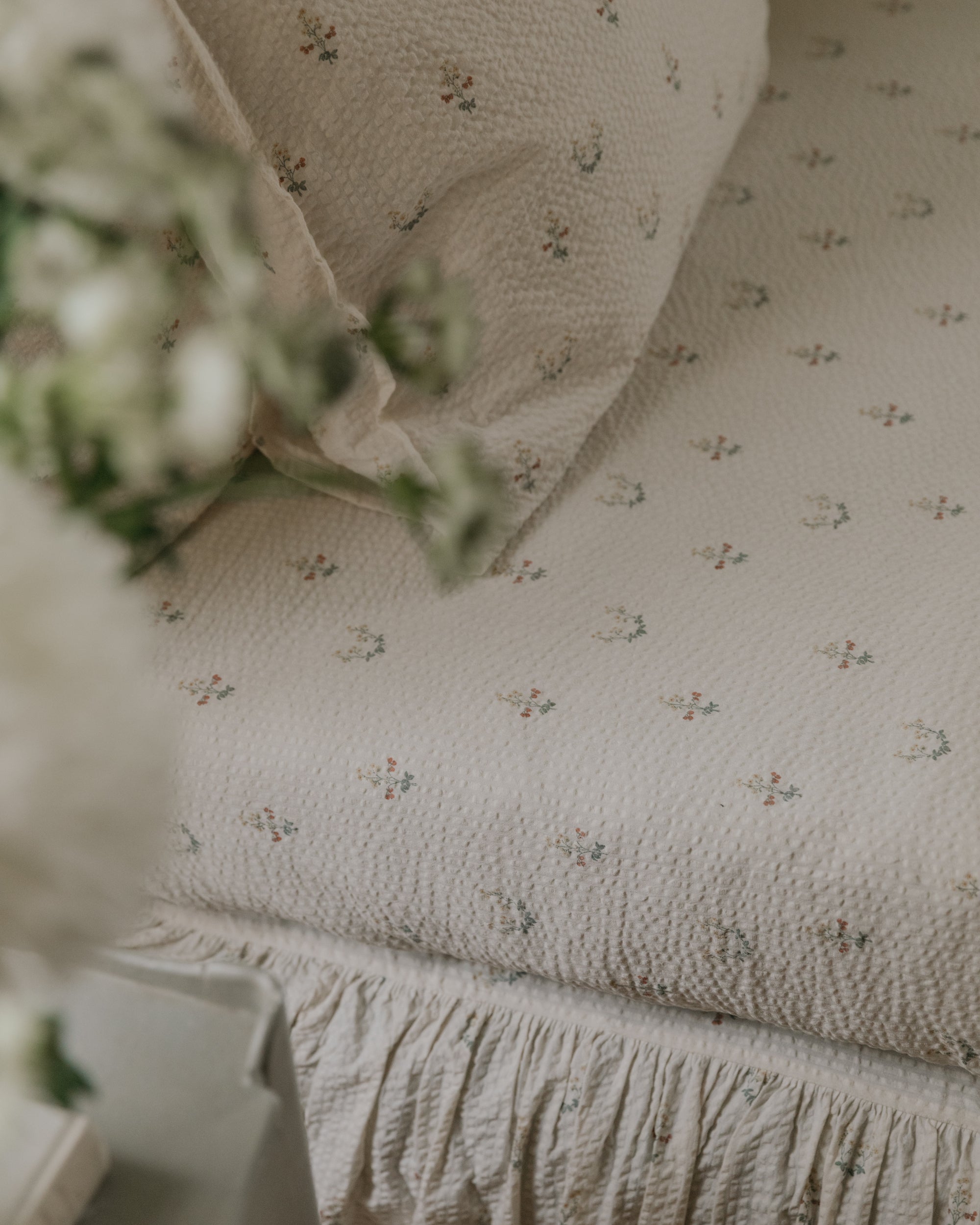 Seersucker Fitted Sheet