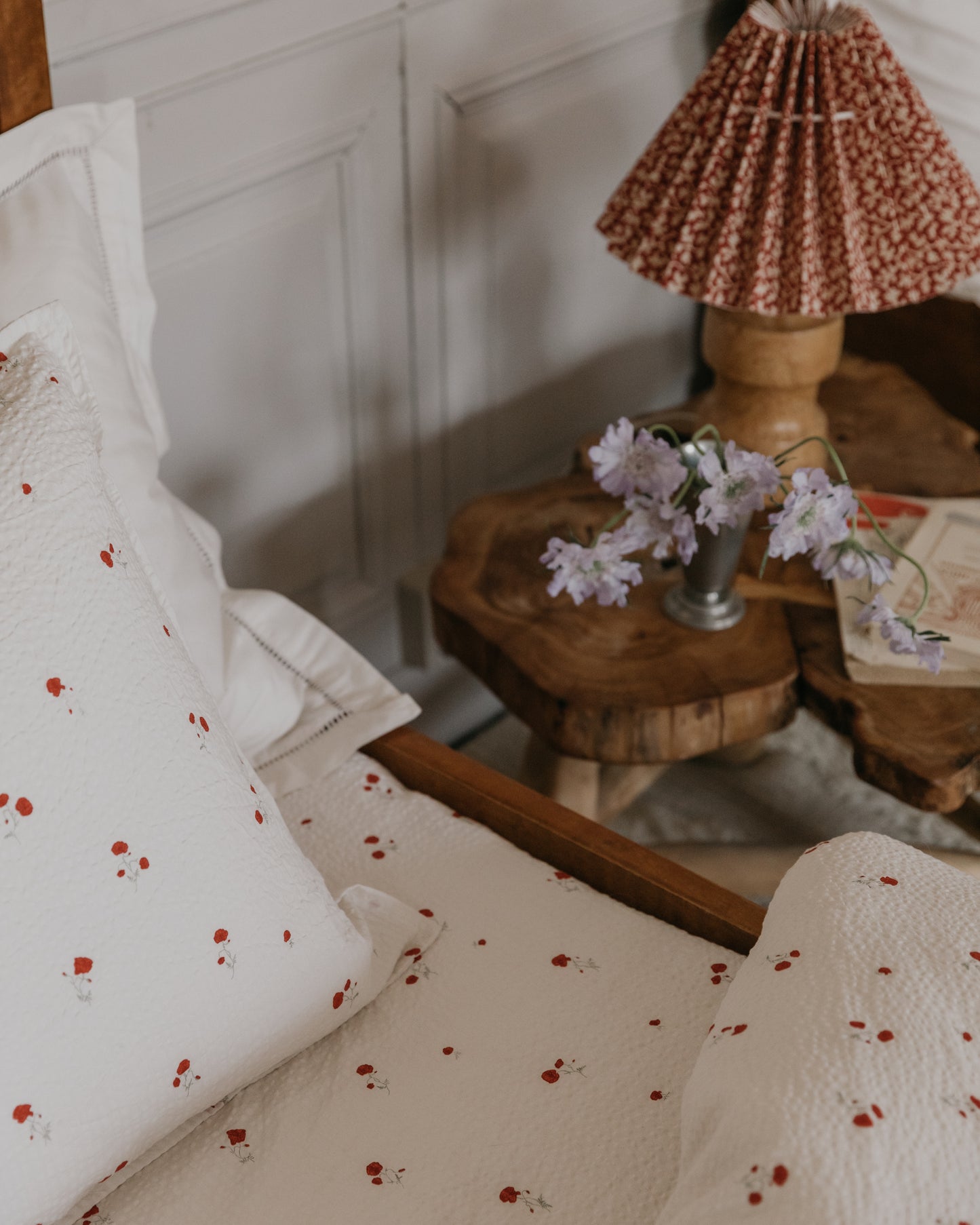 Seersucker Fitted Sheet Double