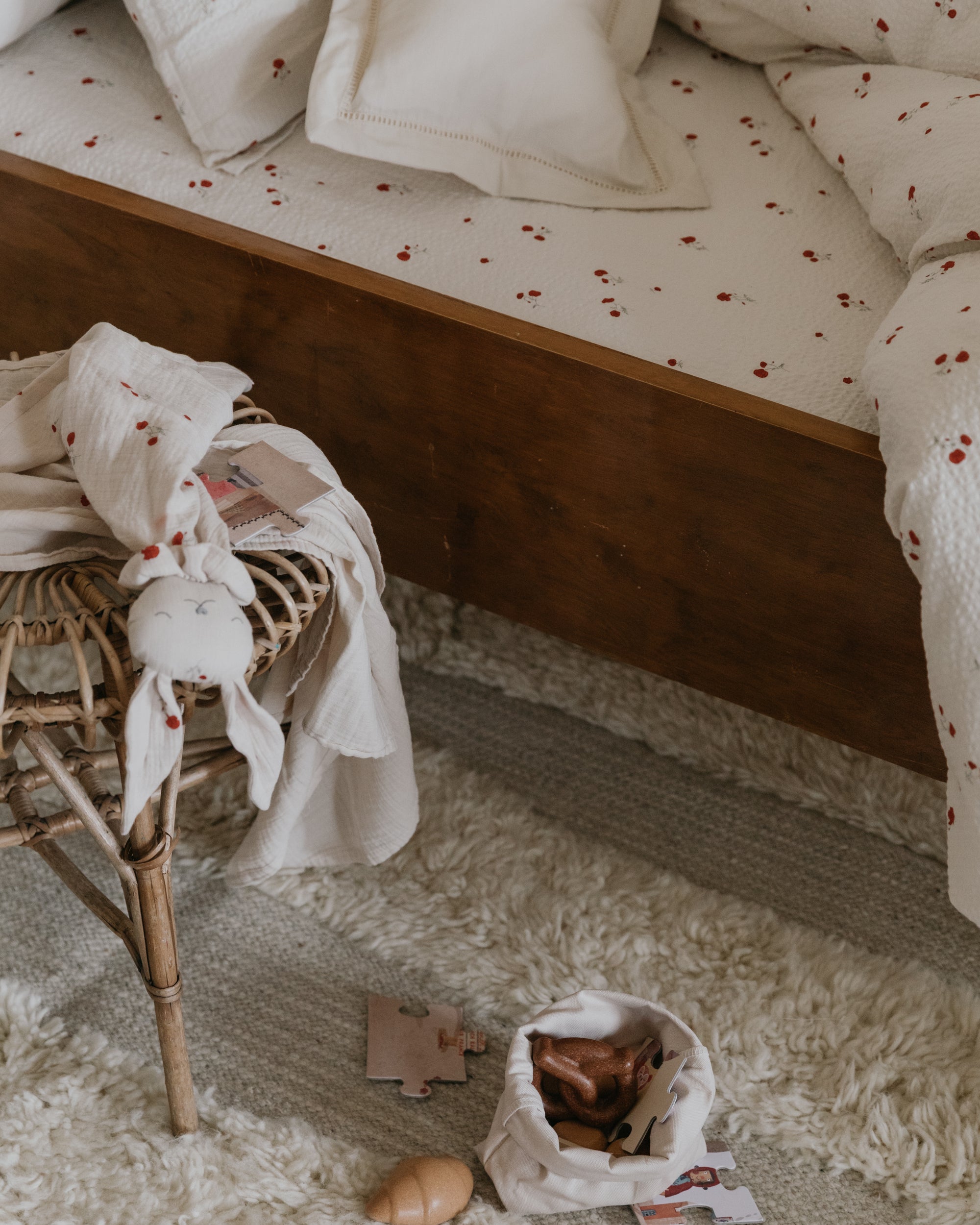 Seersucker Fitted Sheet Junior