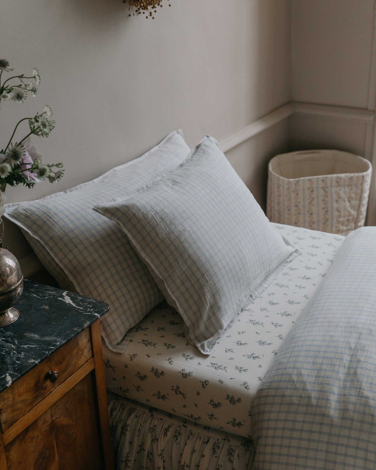 Muslin Dra-på-lakan