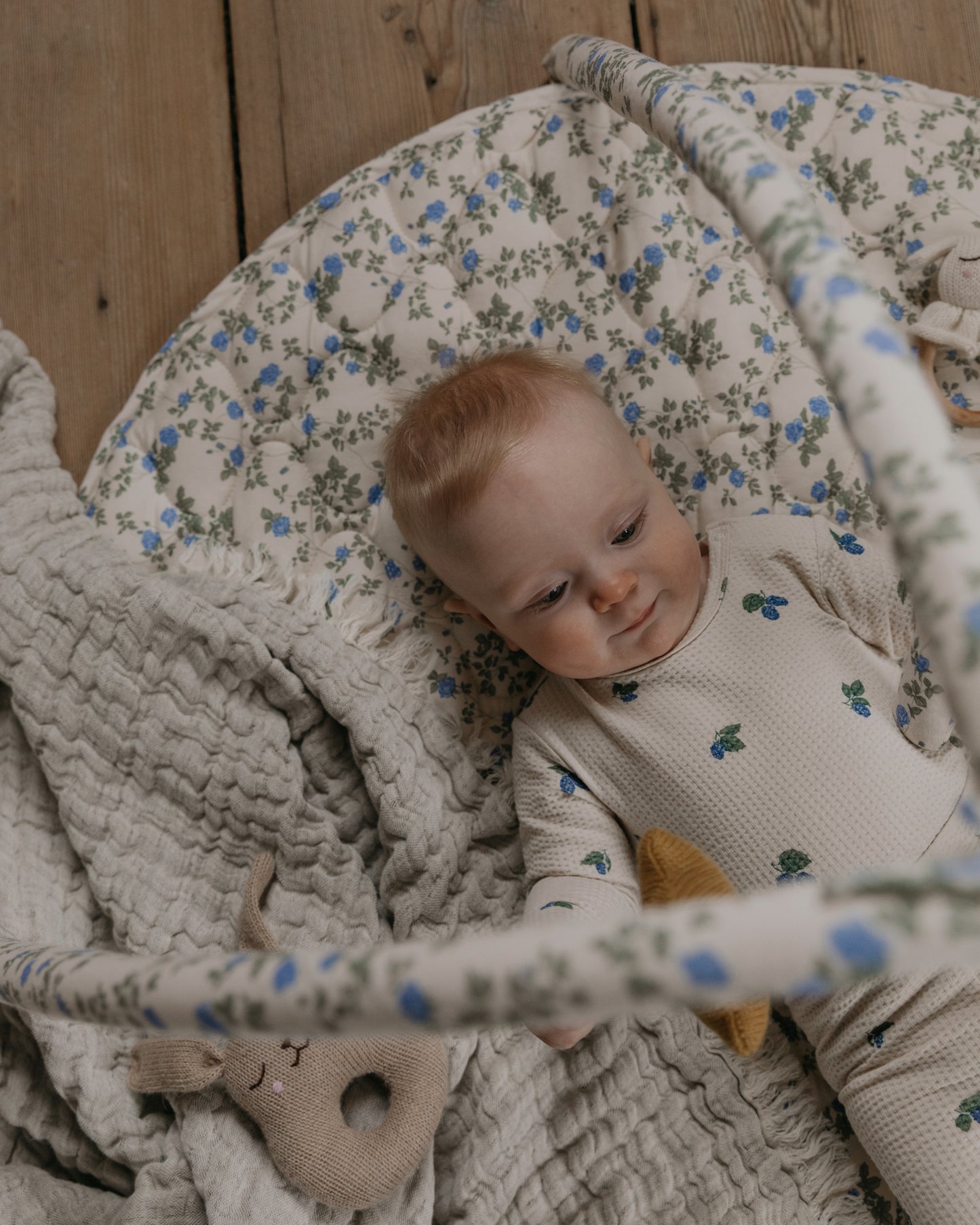 Satin Quiltat Babygym