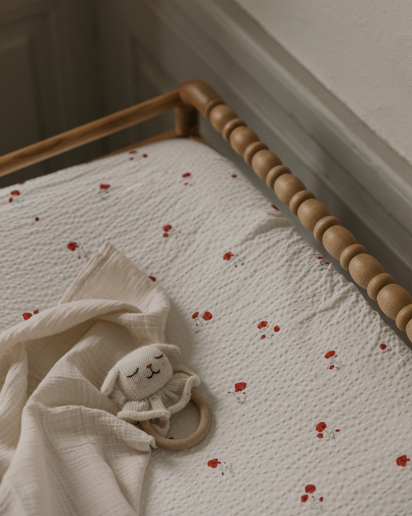 Seersucker Changing Mat Cover