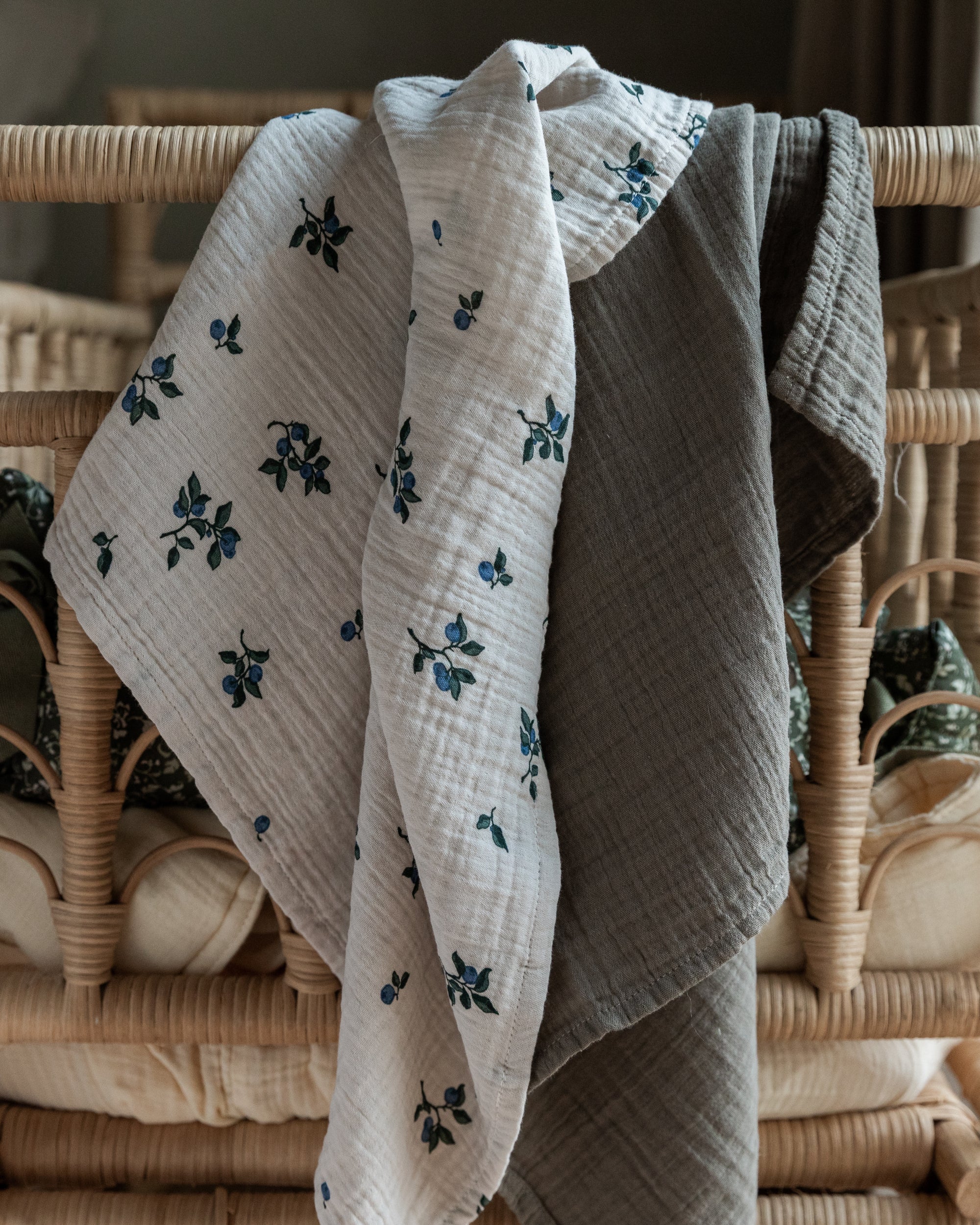  Image of Muslin Swaddle Blanket