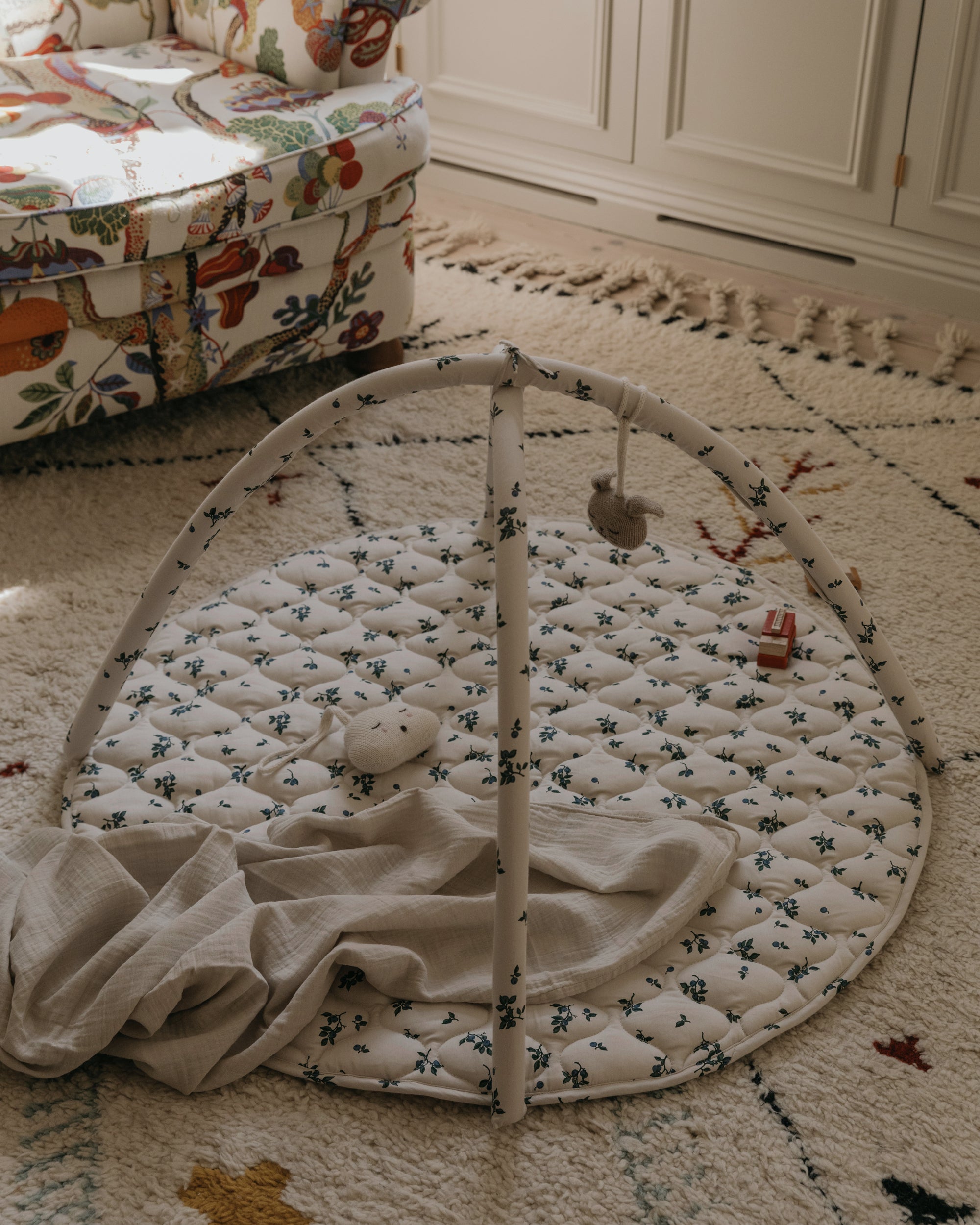 Satin Quiltat Babygym