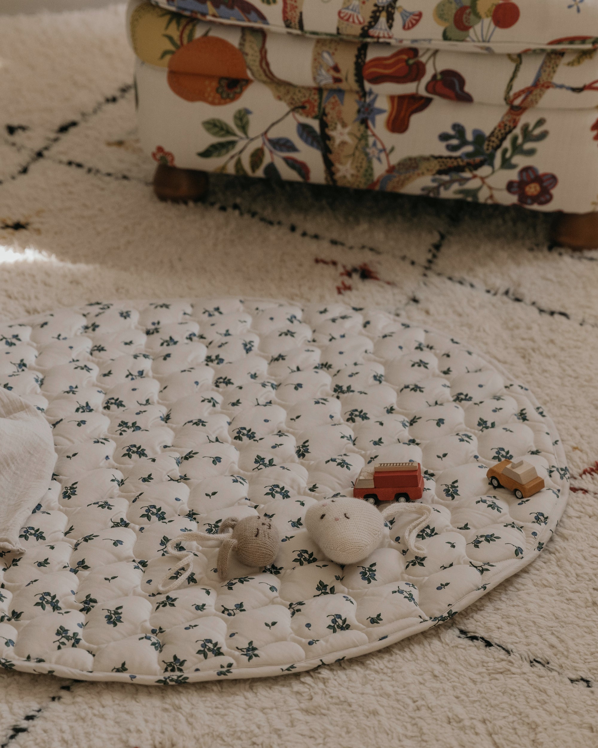 Satin Quilted Activity Playmat