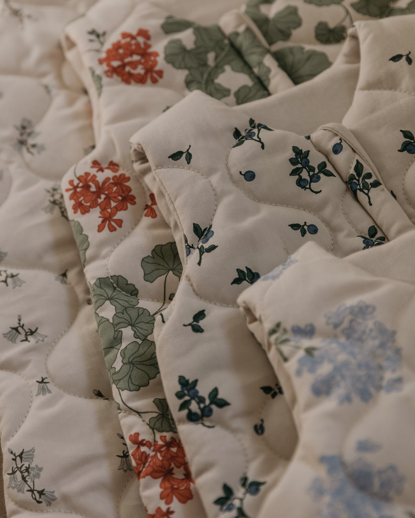 Satin Quiltad Sovpåse